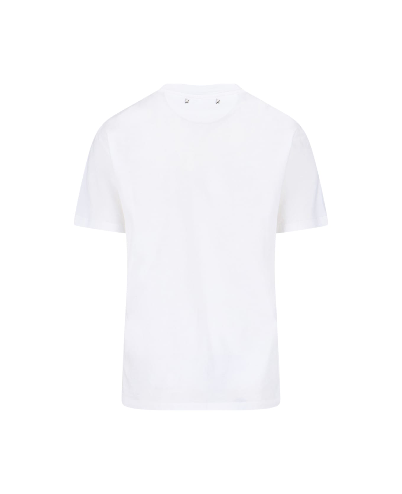 Golden Goose Crystal Detail T-shirt - White