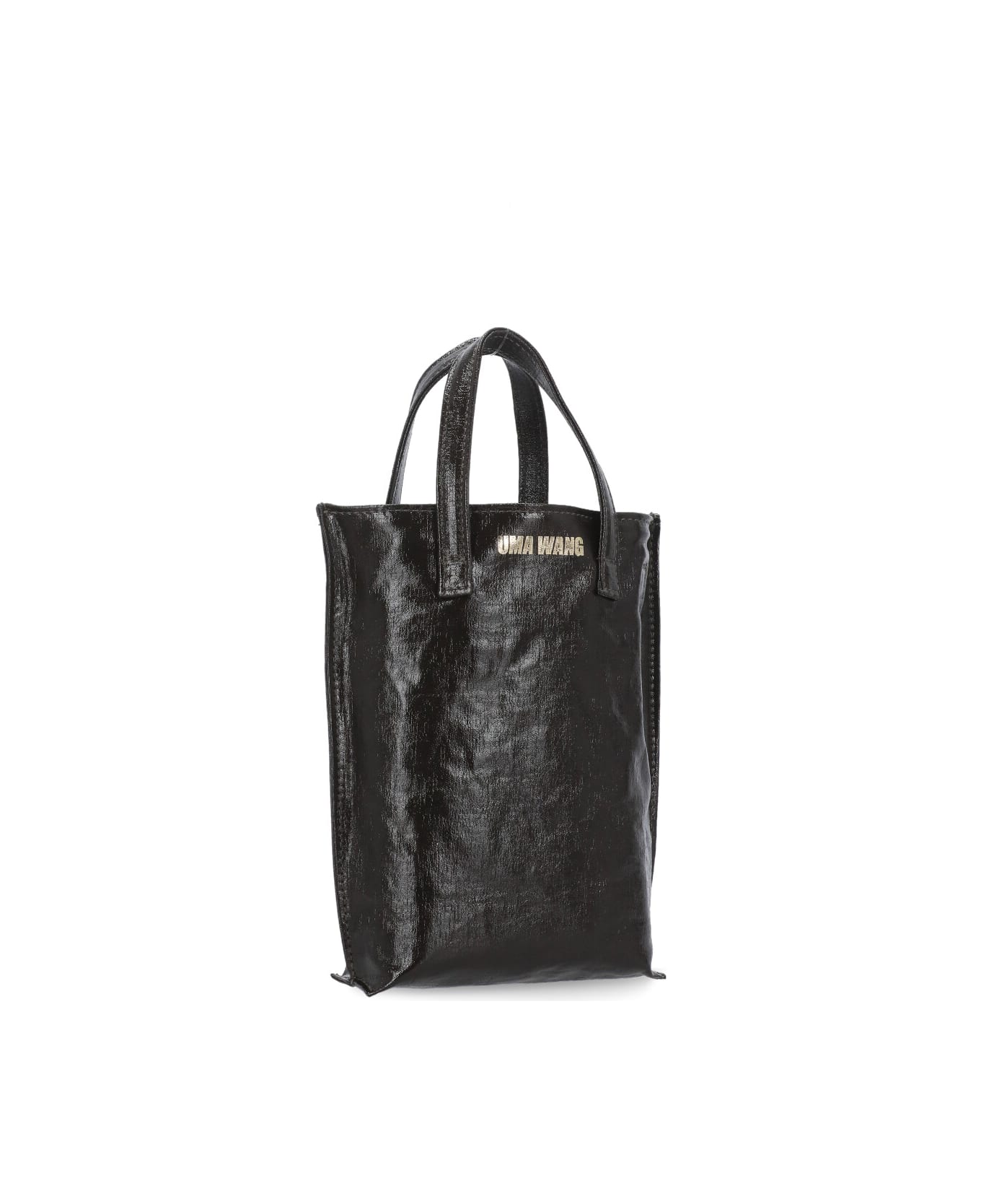 Uma Wang Small Case Canvas Bag - BROWN