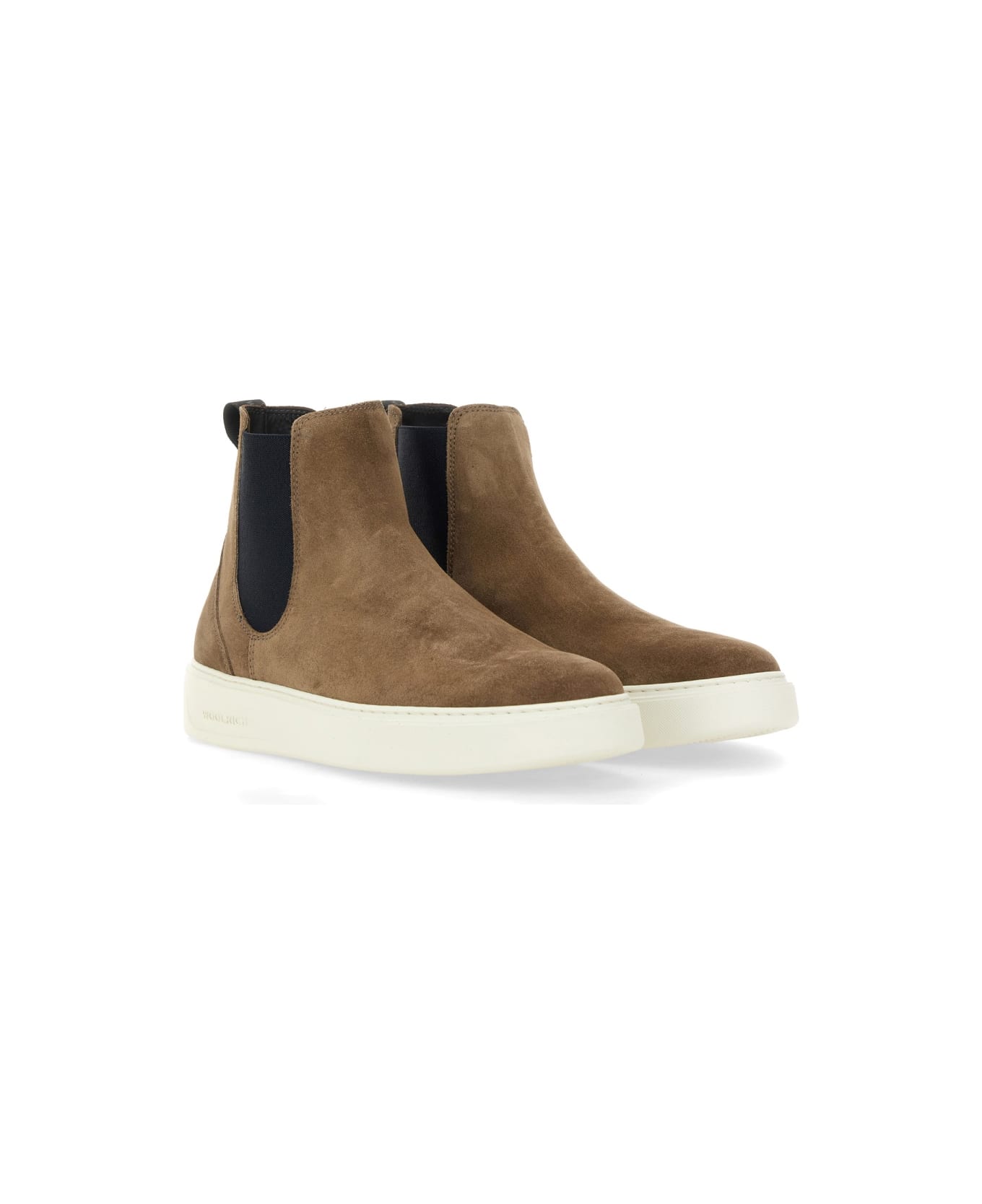 Woolrich Leather Boot - BROWN