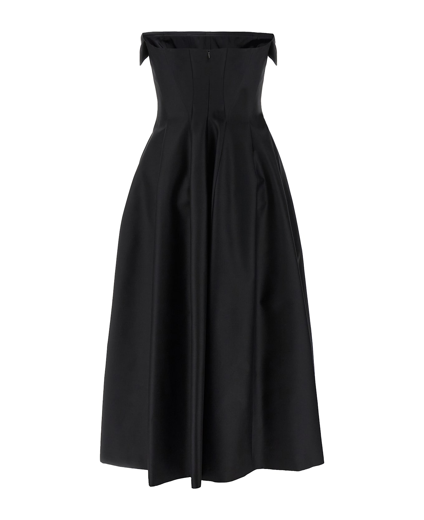 Alberta Ferretti Off-the-shoulder Dress - Black  