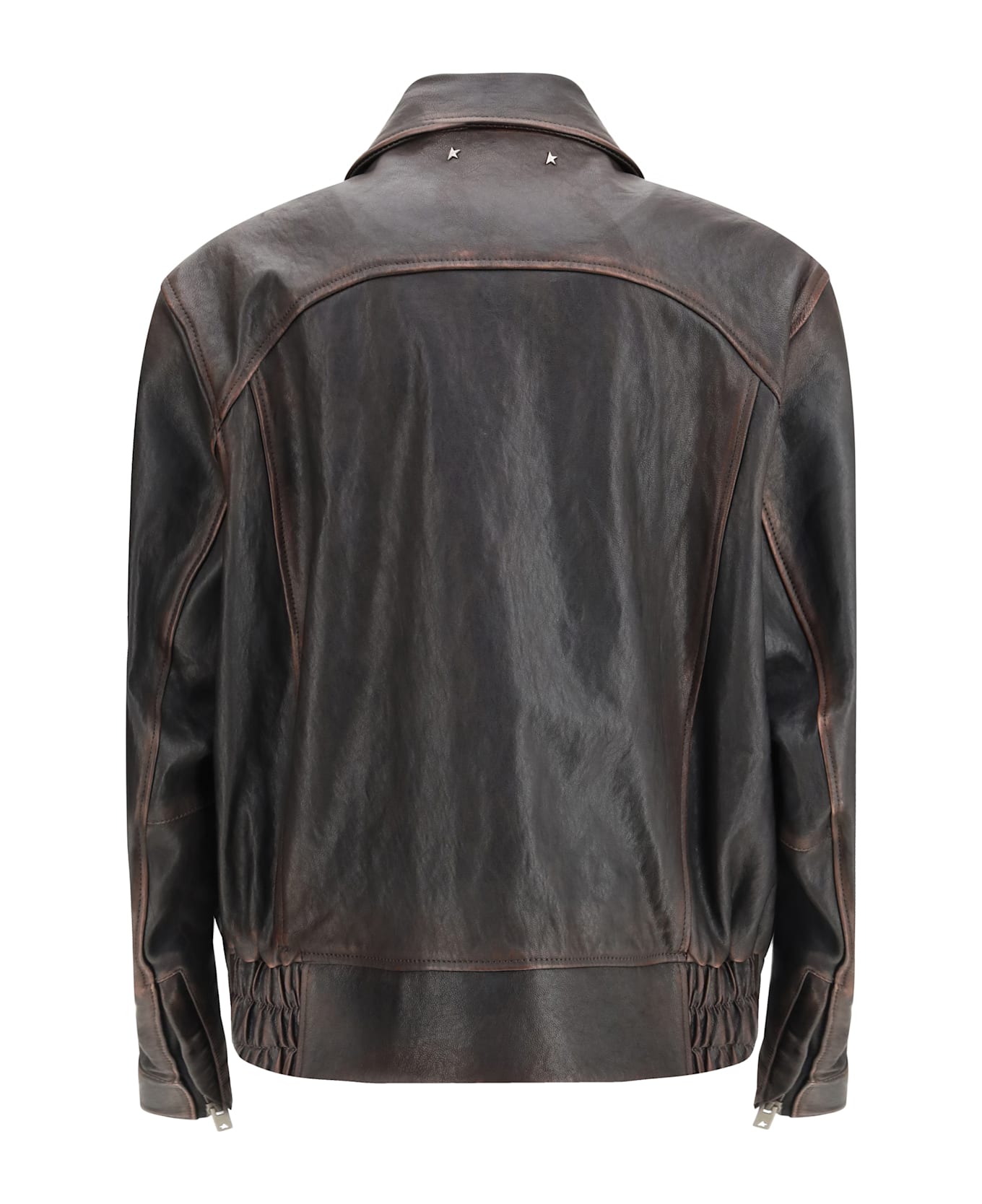 Golden Goose Nappa Leather Bomber Jacket