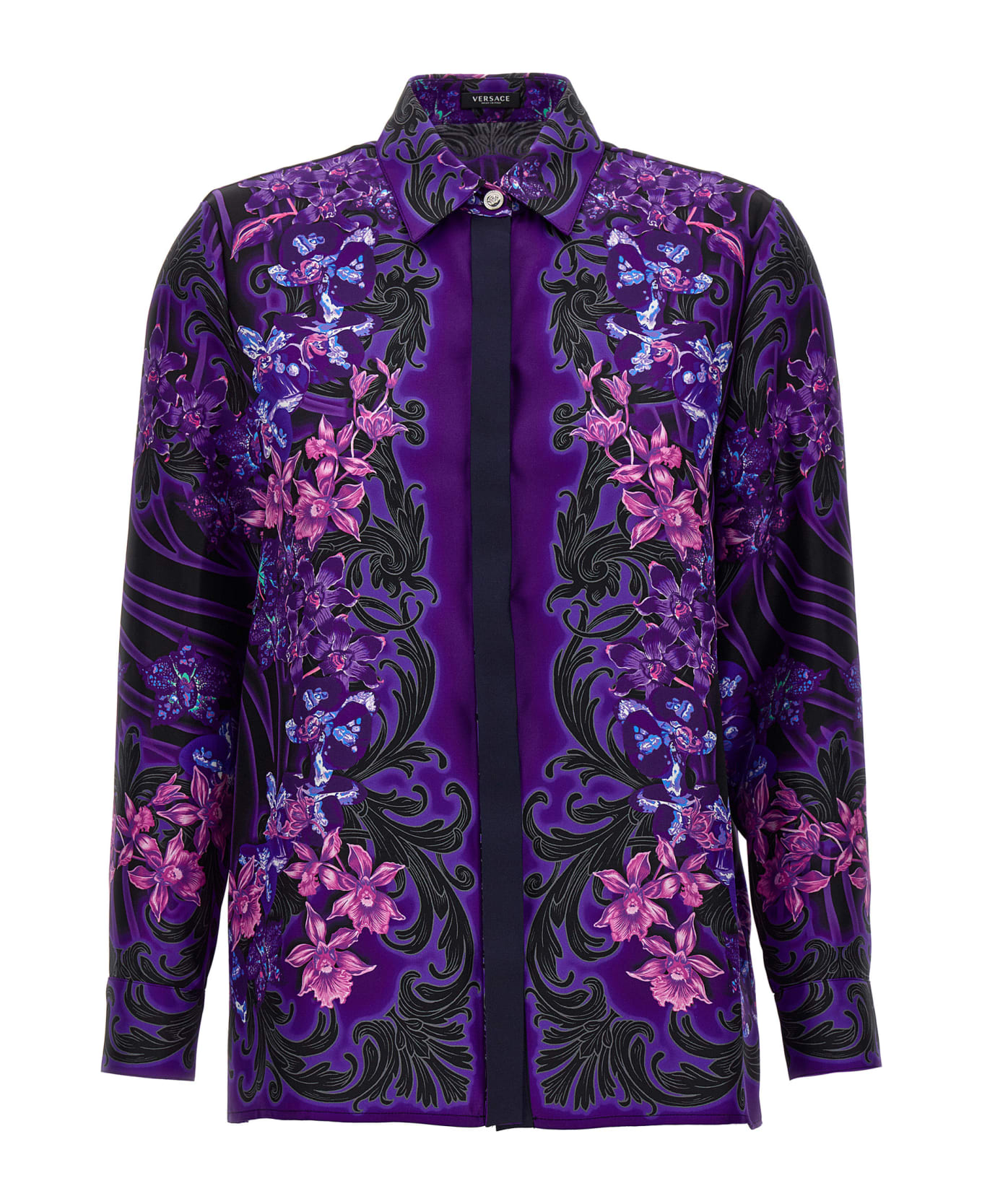 Versace 'barocco', 'barocco'shirt - Purple