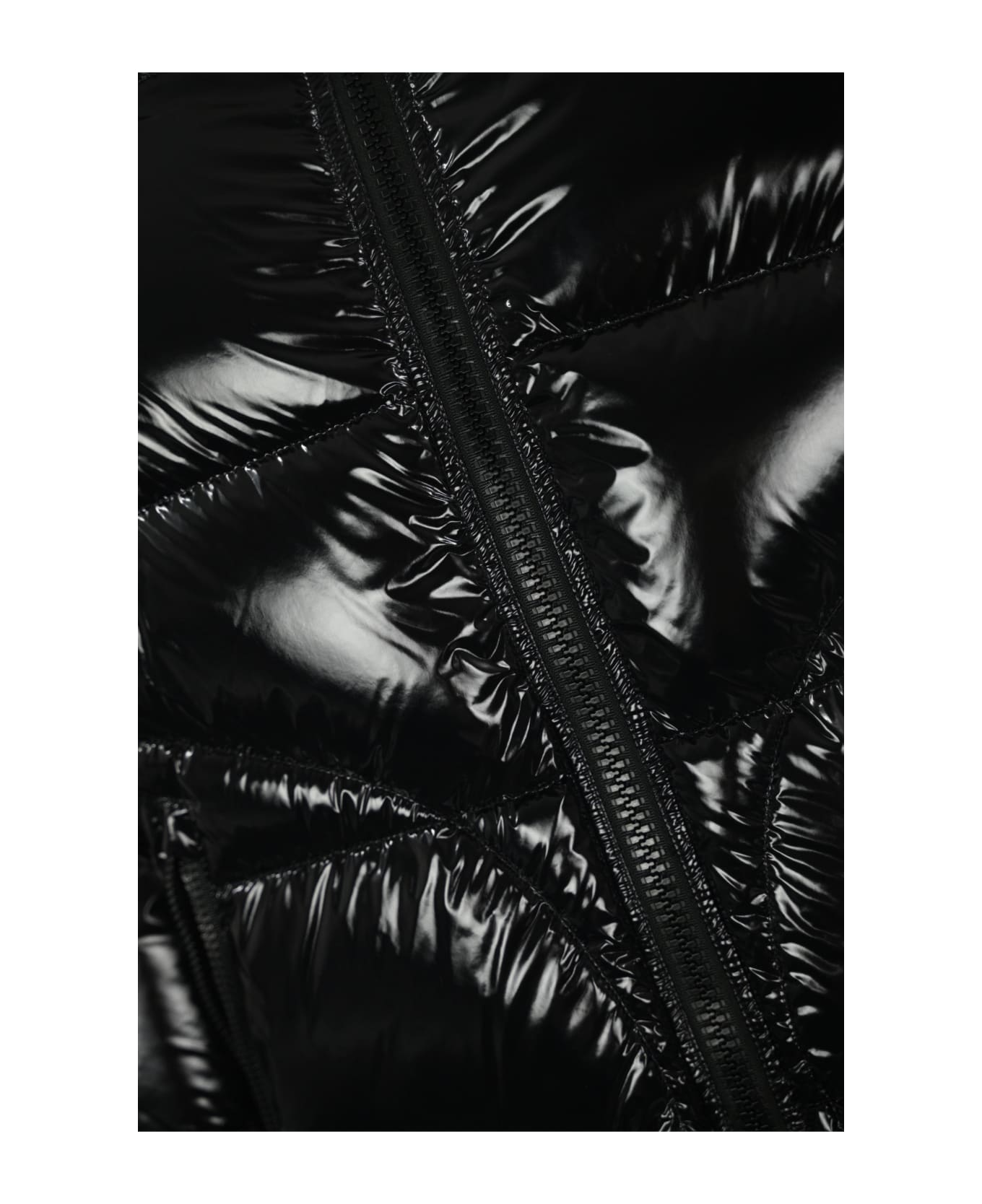 Herno Gloss Bomber Down Jacket - Nero