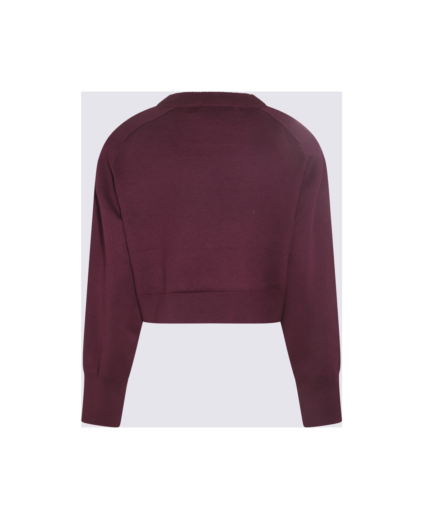 Rotate by Birger Christensen Pickled Beet Cotton And Cashmere Blend Sweater - PICKLED BEET