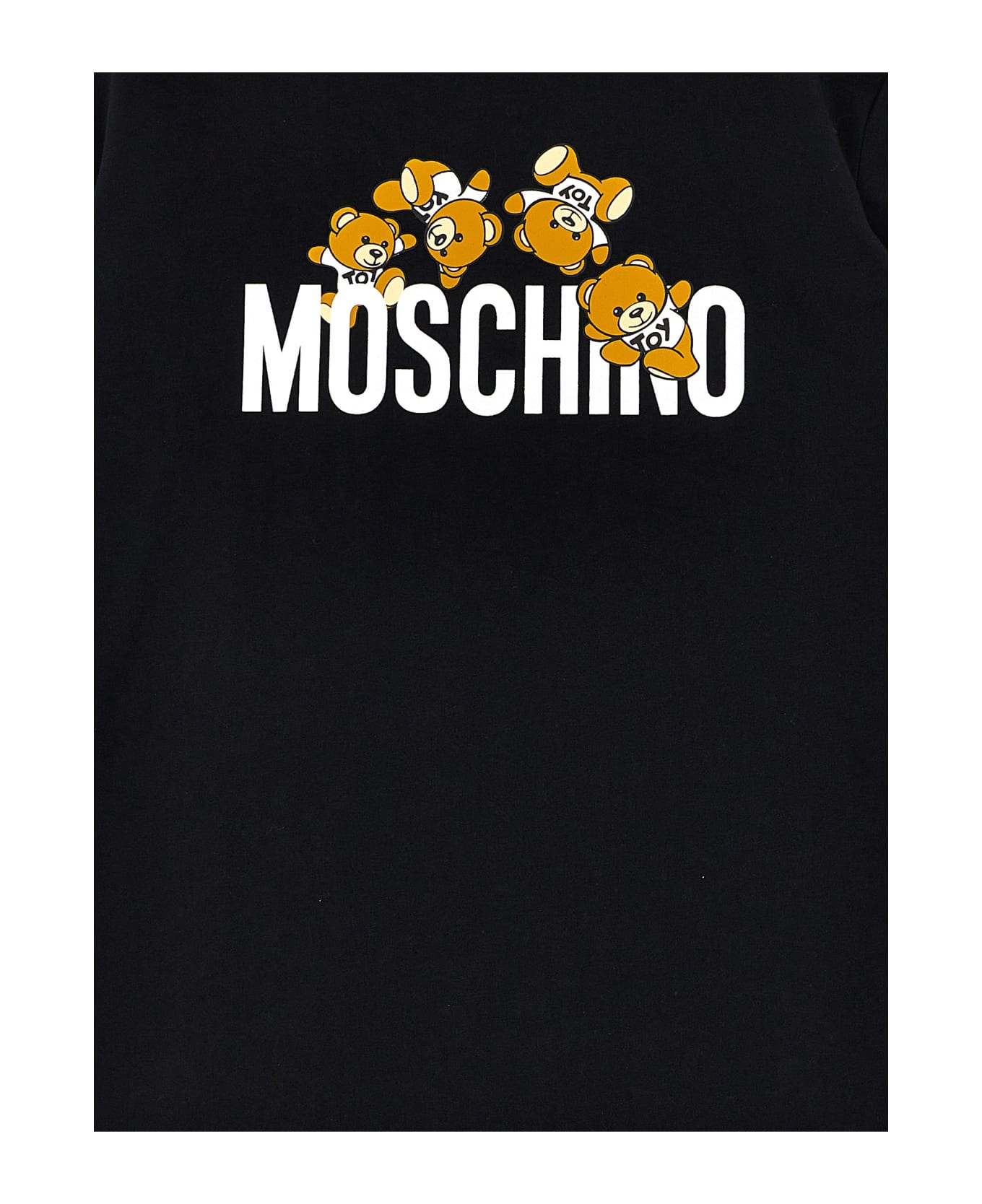 Moschino Logo Print T-shirt - Black  