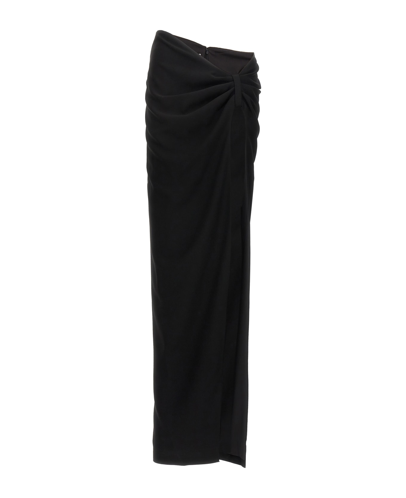 Monot 'torpedo' Long Skirt - Black  