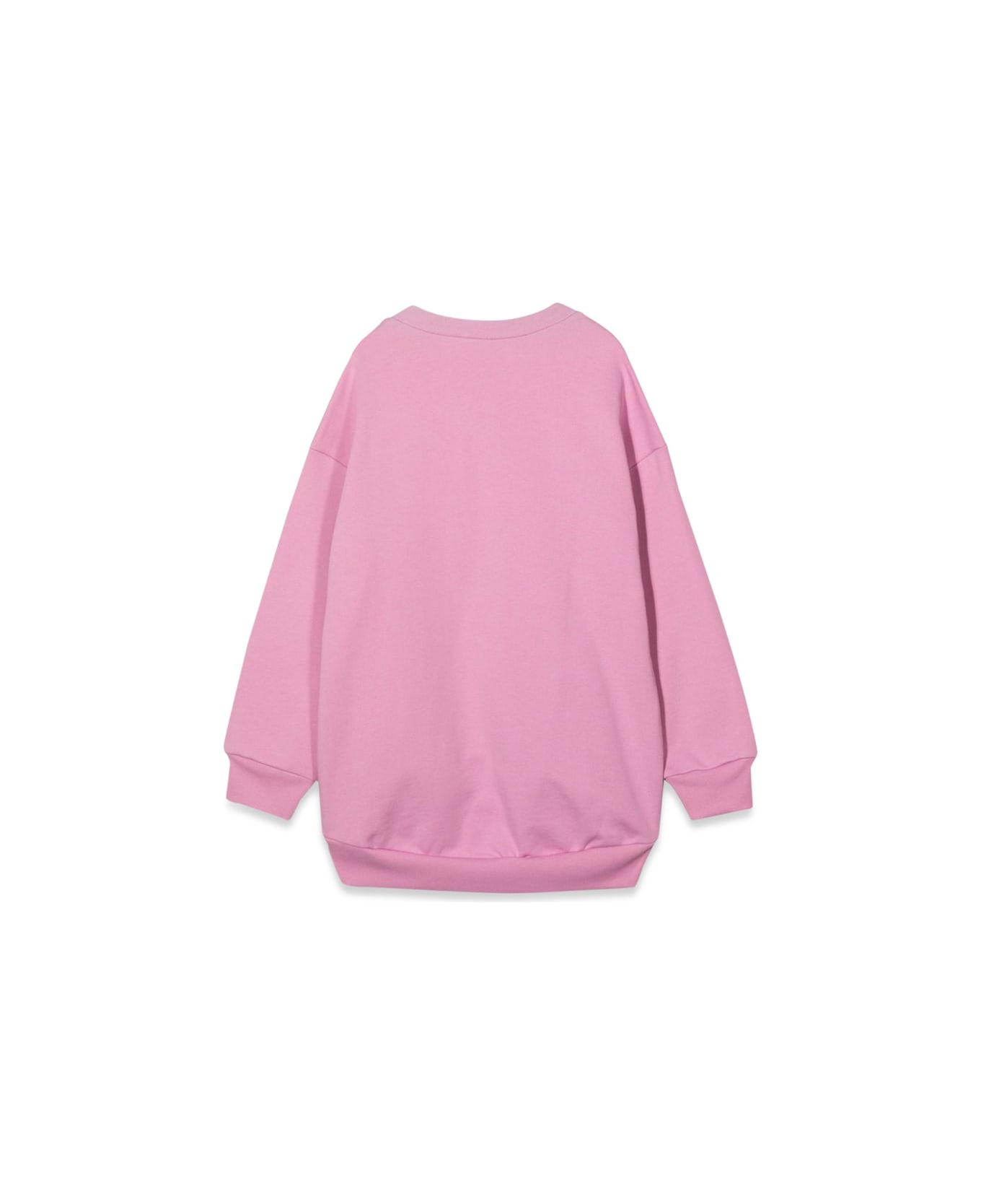 N.21 Crewneck Sweatshirt Logo And Heart - PINK