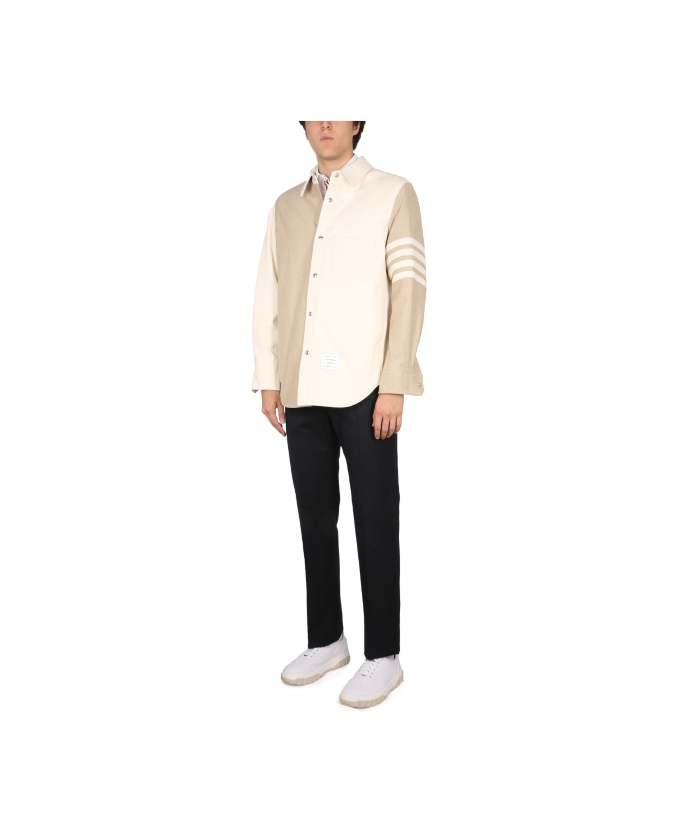 Thom Browne Denim Jacket - BROWN
