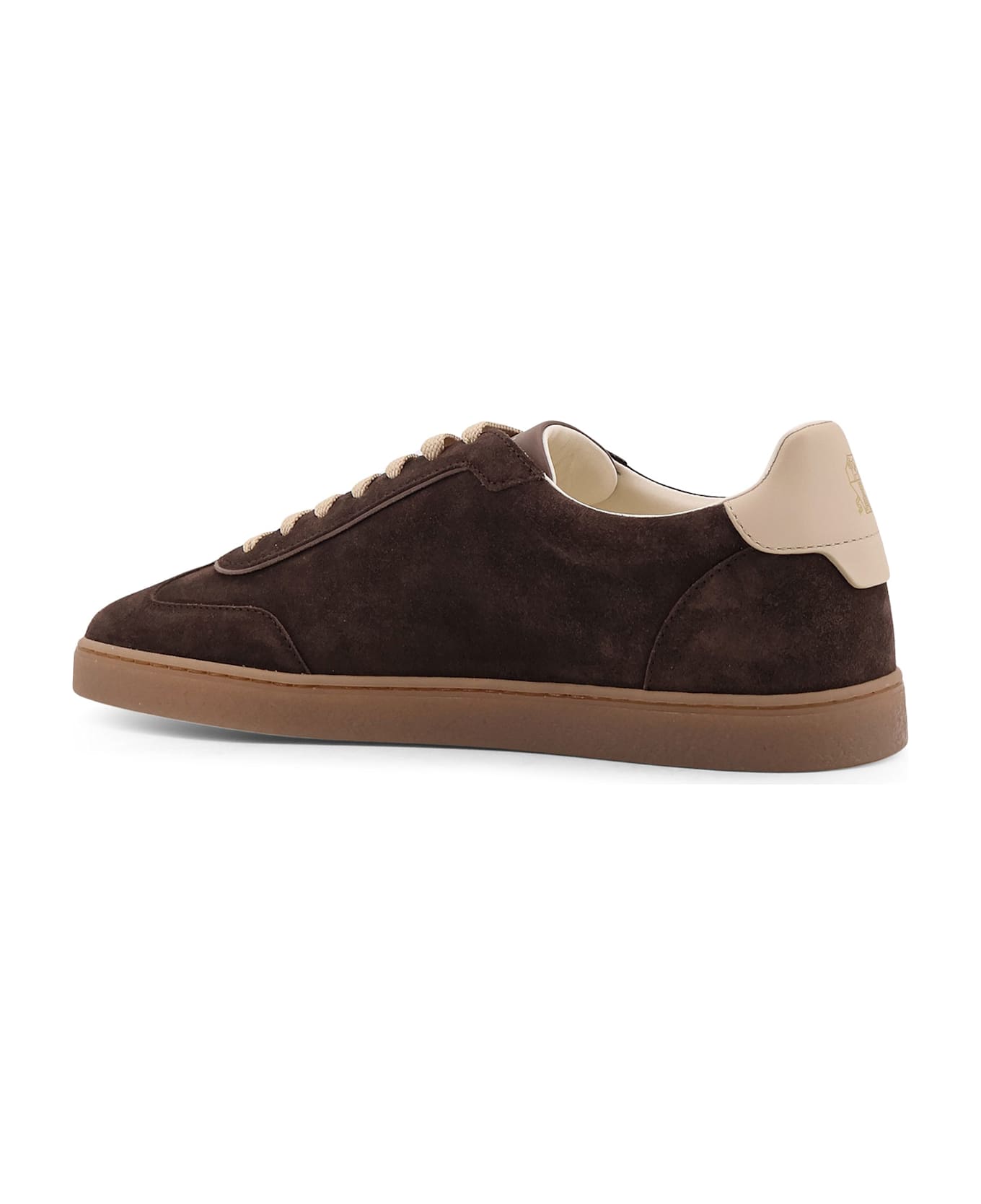 Brunello Cucinelli Suede Sneakers - DARK BROWN