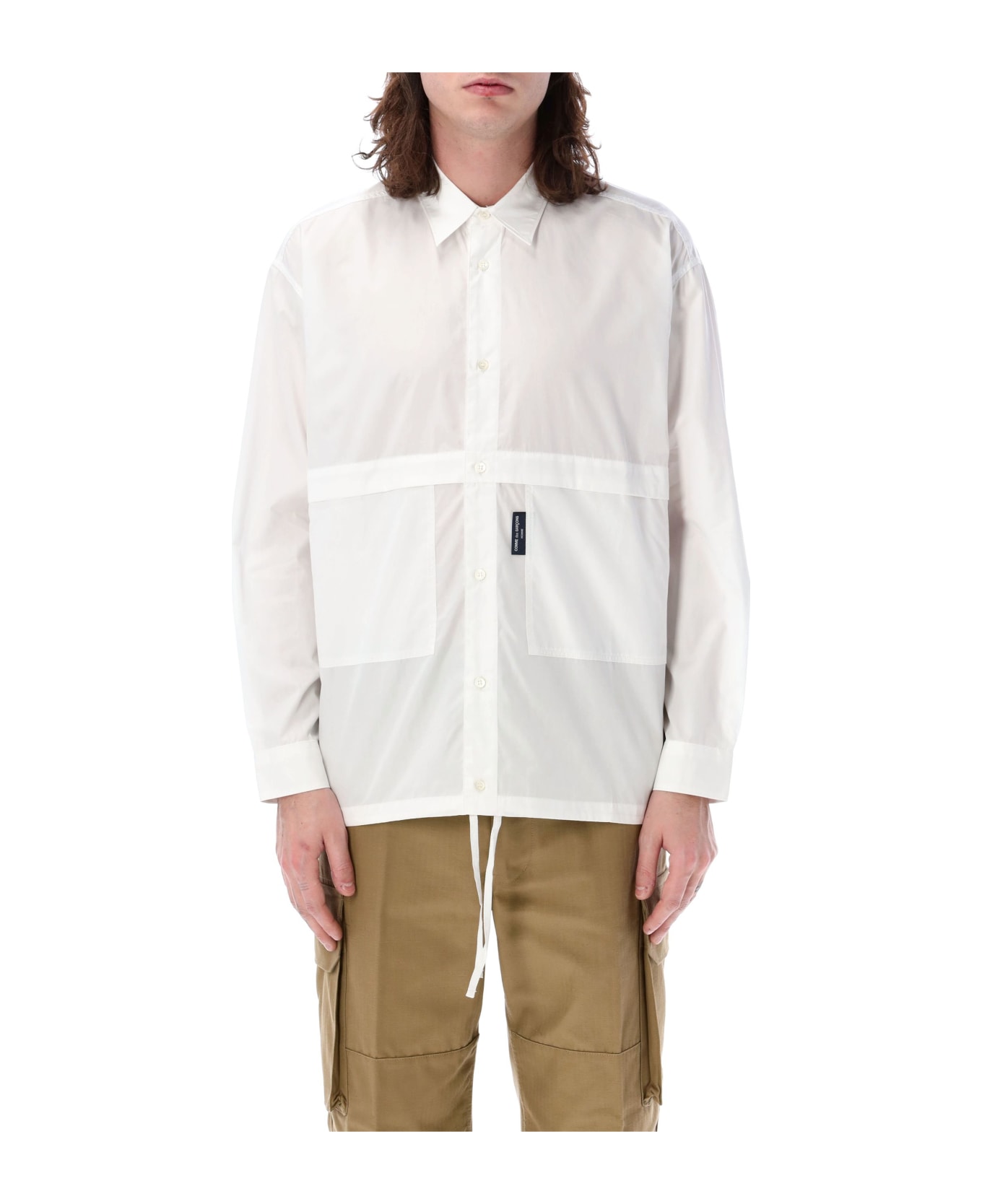 Comme des Garçons Homme Concealed Pockets Shirt - WHITE