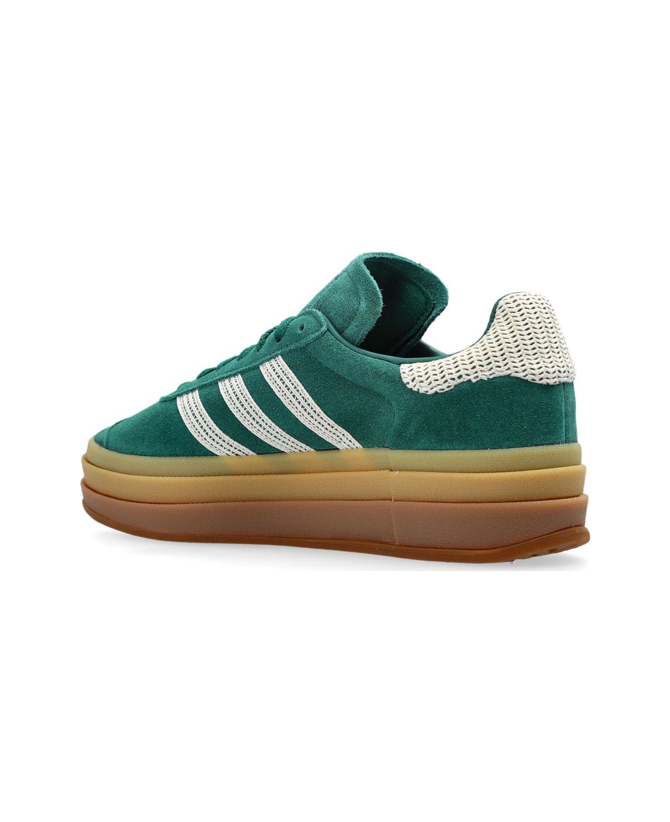 Adidas Originals Gazelle Bold Shoes - Cgreen/wonwhi/goldmt