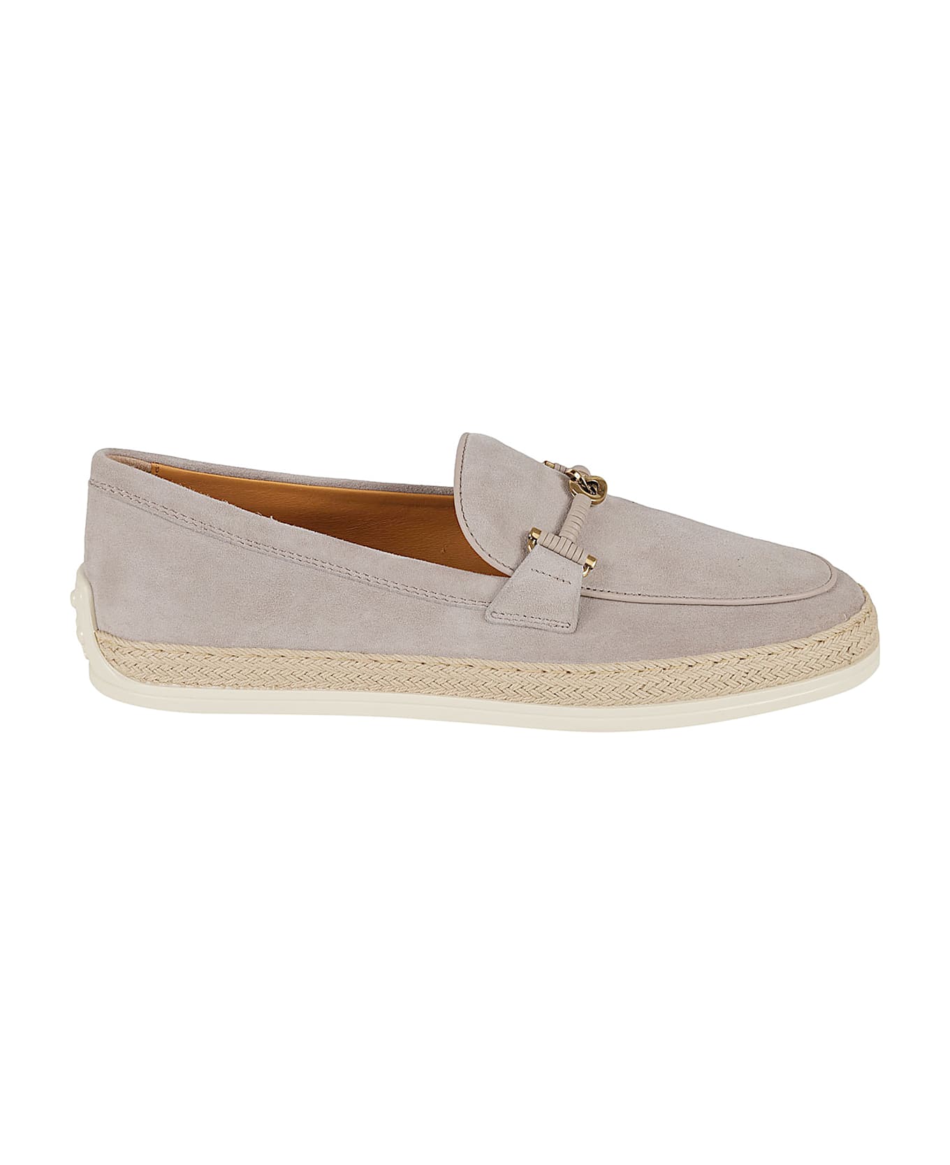 Tod's 92k Mocass T-ring Loafers - Beige