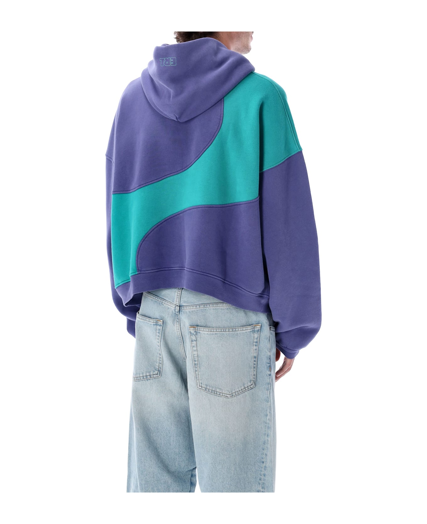 ERL Swirl Hoodie - NAVY