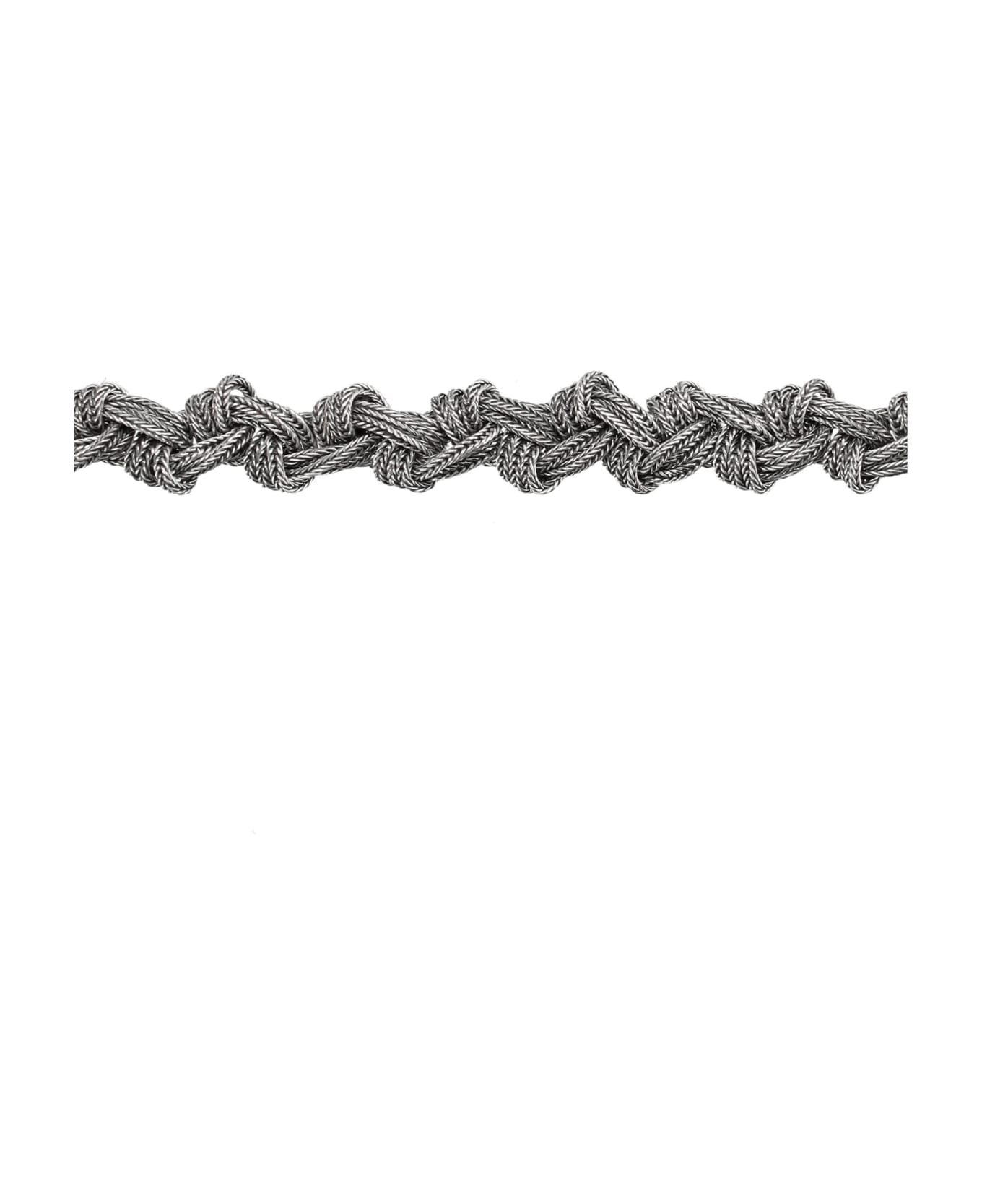 Emanuele Bicocchi New Rope Knot Necklace - SILVER