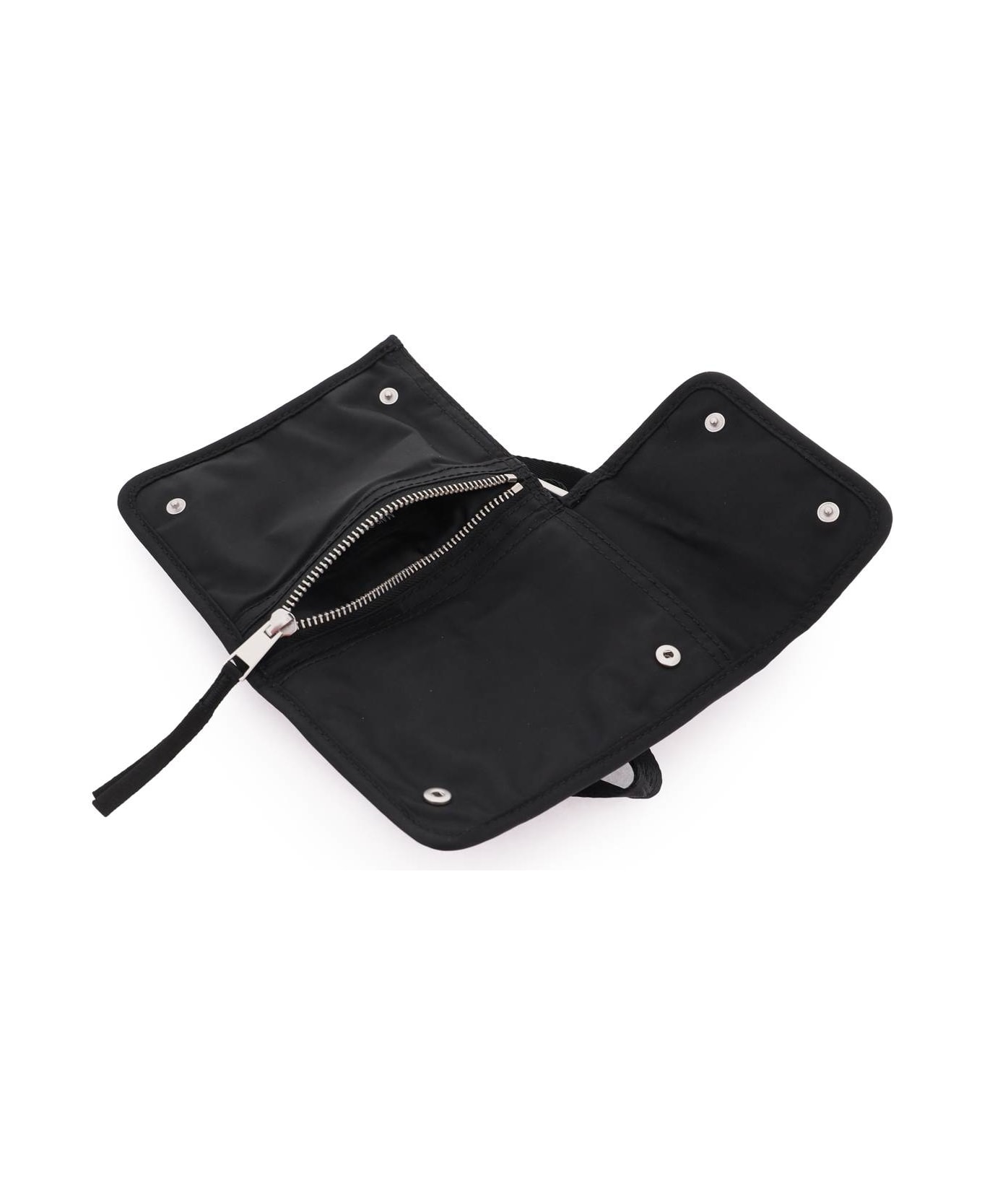 Maison Kitsuné Phone Holder Crossbody Pouch - BLACK (Black)