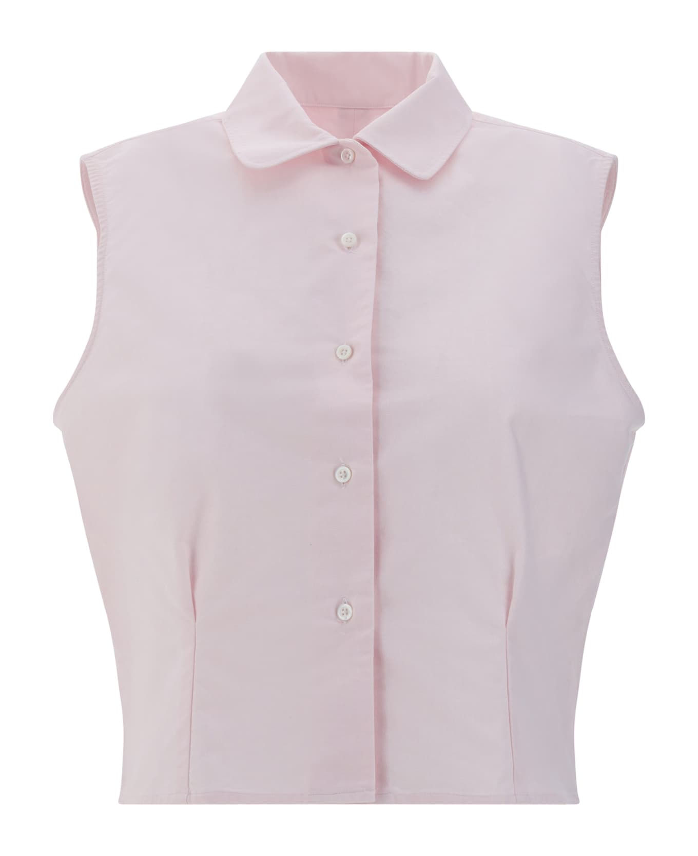 Thom Browne Sleveless Shirt - Lt Pink シャツ