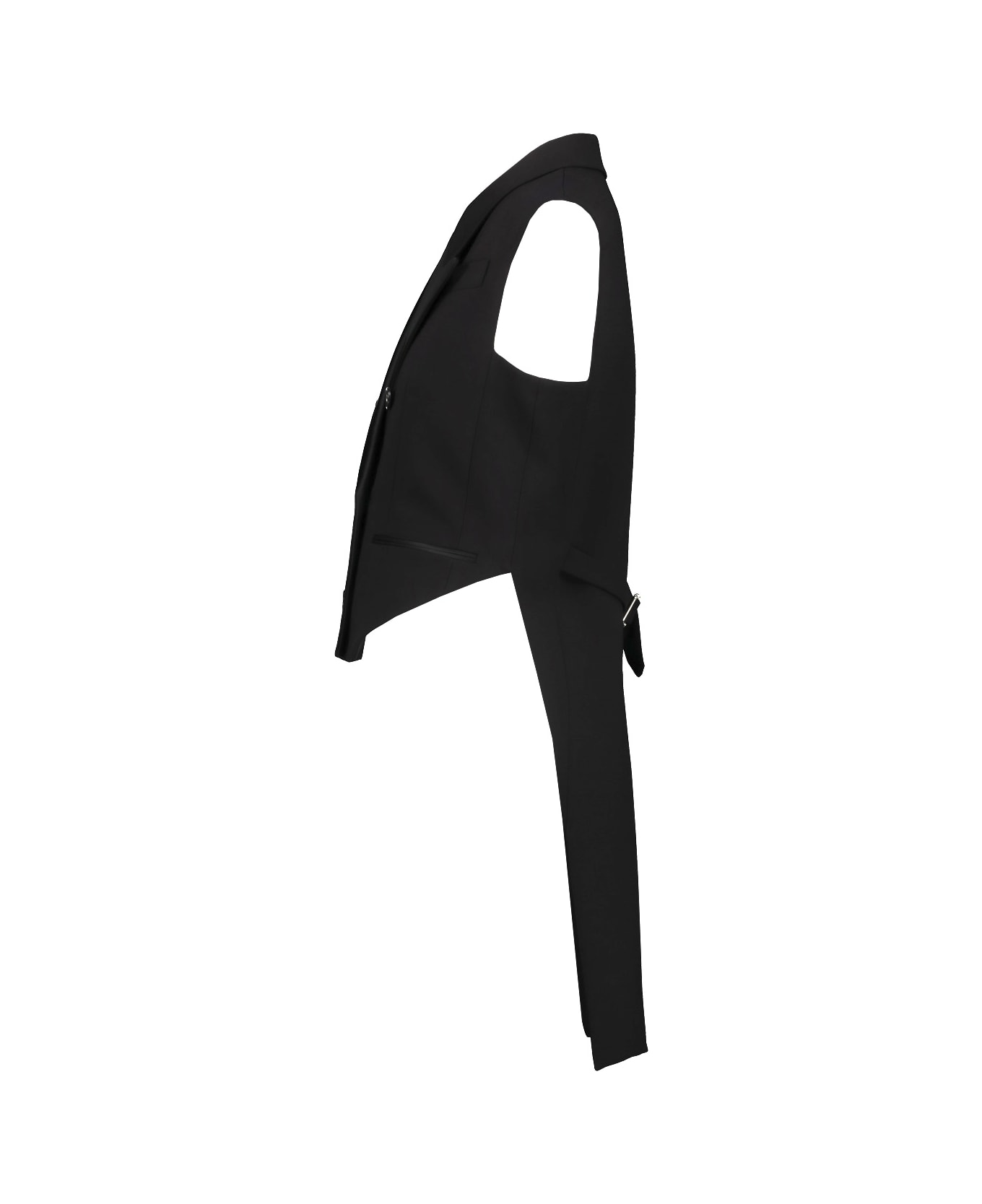 Khaite Orville Tailcoat Vest - Black