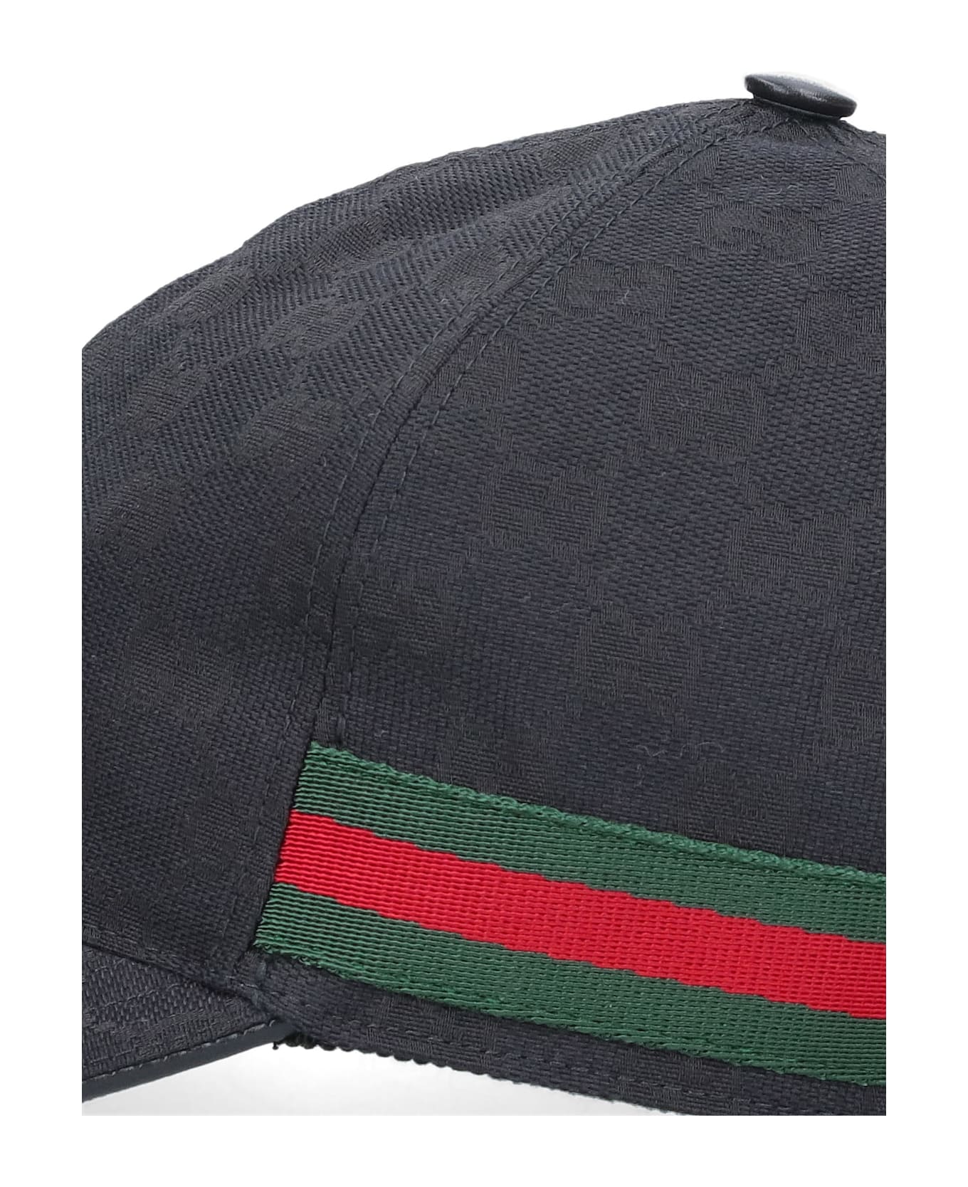 Gucci Logo Baseball Hat - BLACK