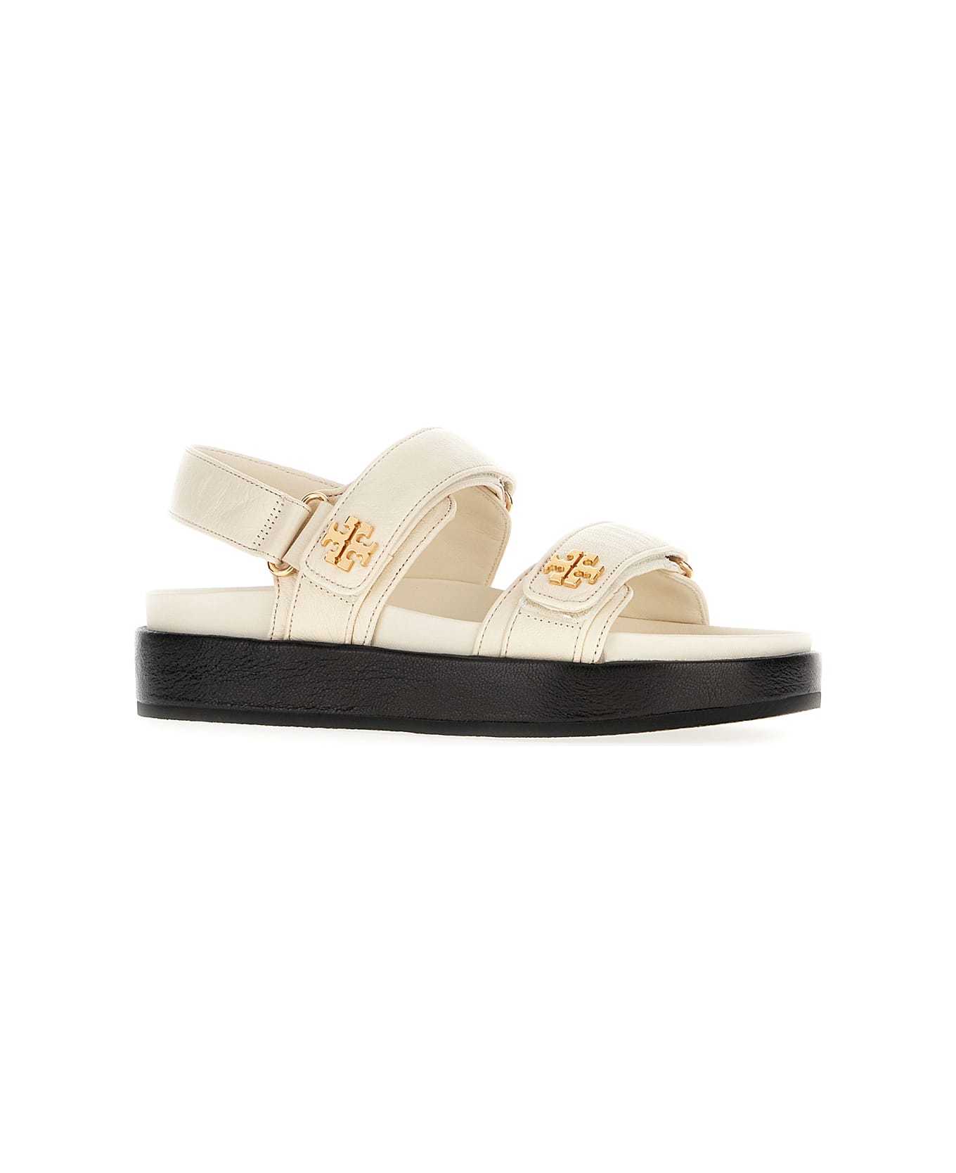 Tory Burch Ivory Leather Kira Sandals - NEW IVORY