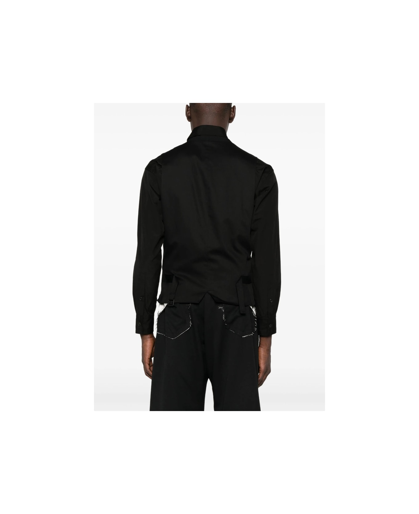 Yohji Yamamoto Waistcoat - BLACK