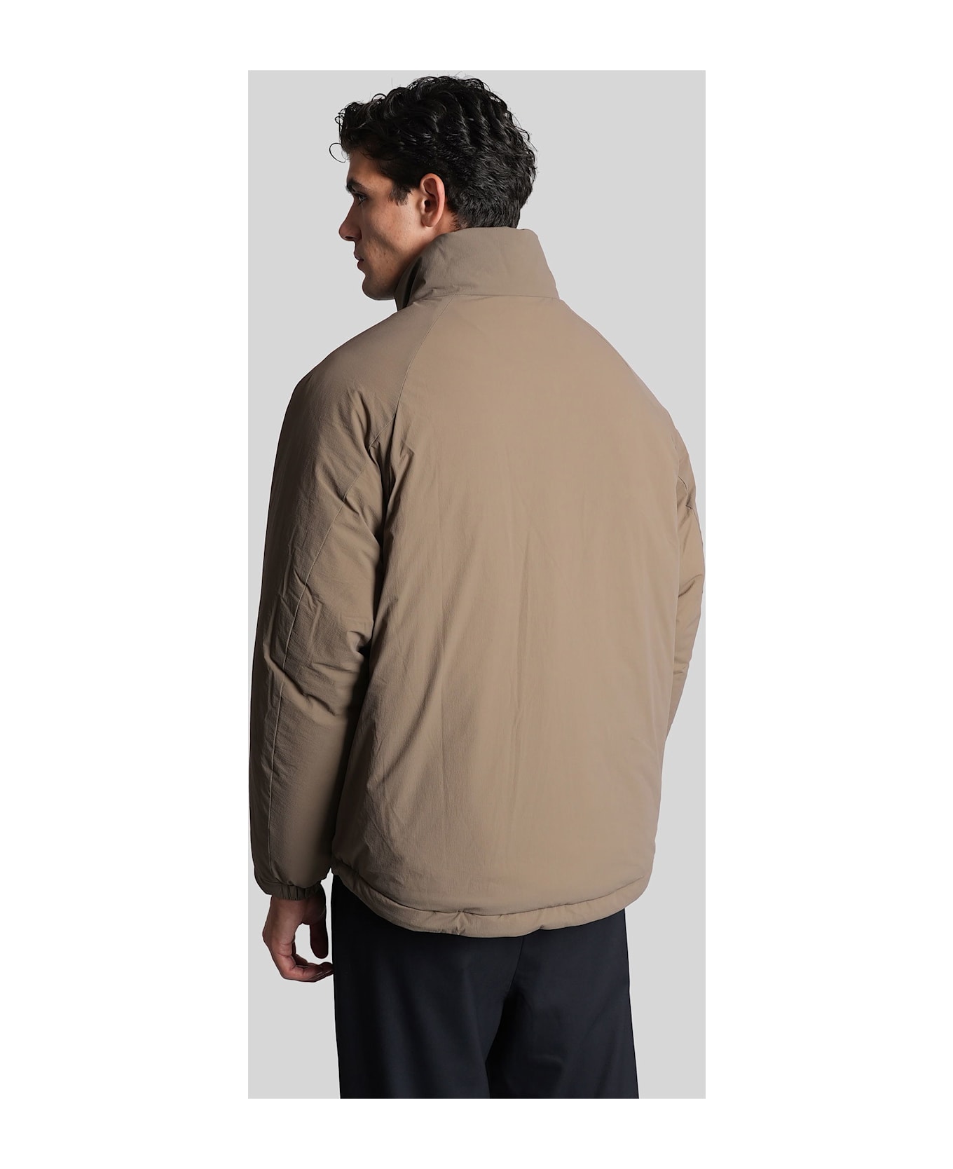 Attachment Puffer In Camel Nylon - Camel