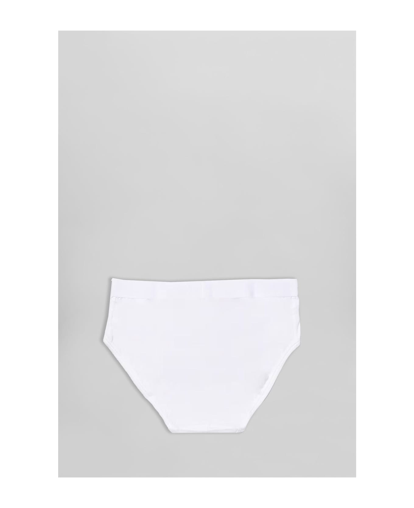 Comme des Garçons Shirt Lingerie In White Cotton - white