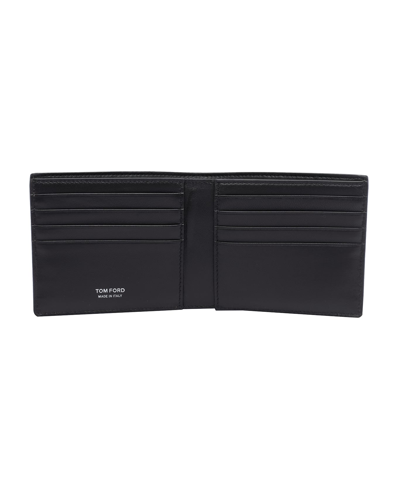 Tom Ford Classic Bifold Wallet - BROWN
