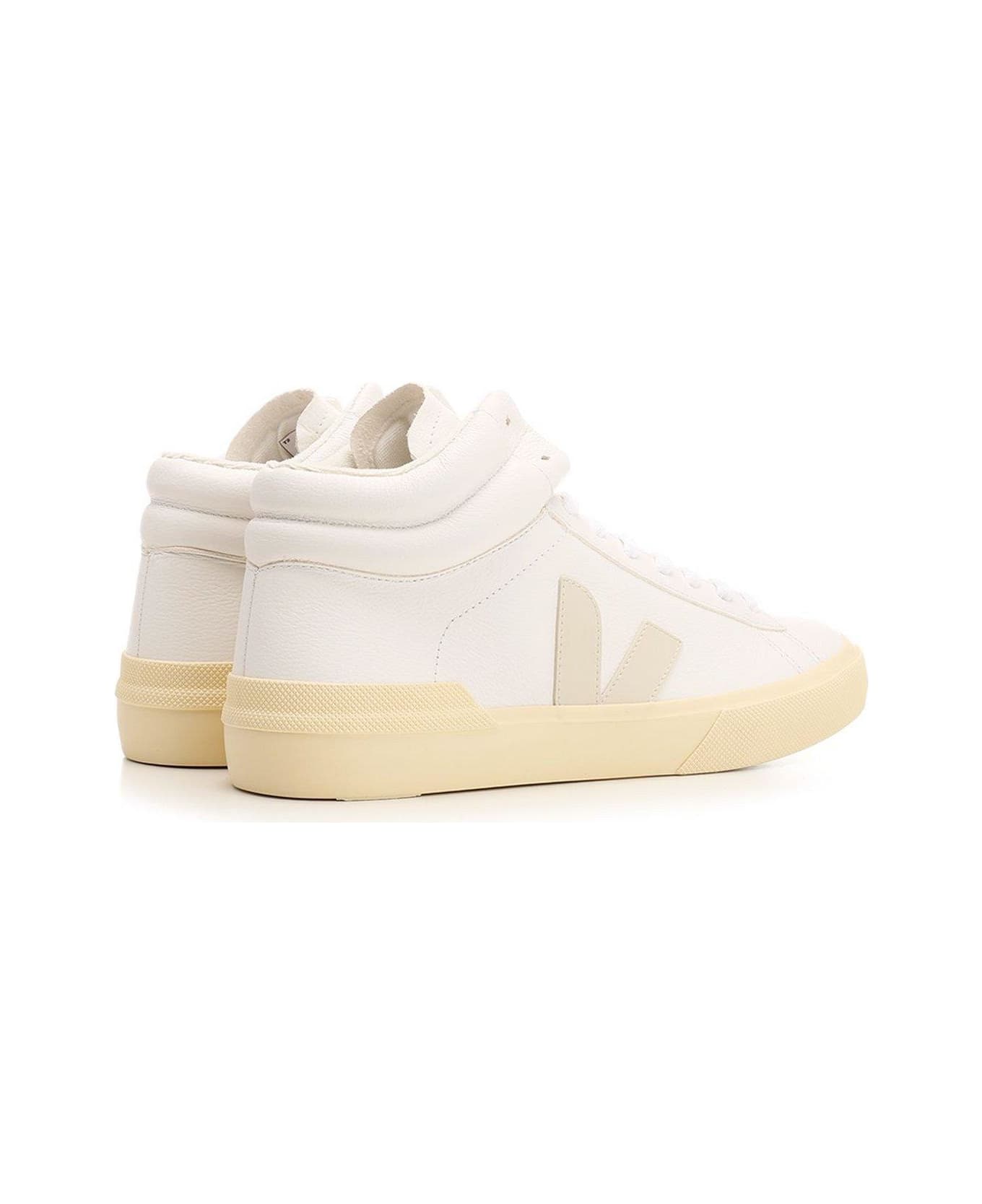 Veja Minotaur Bastille High-top Sneakers - Bianco