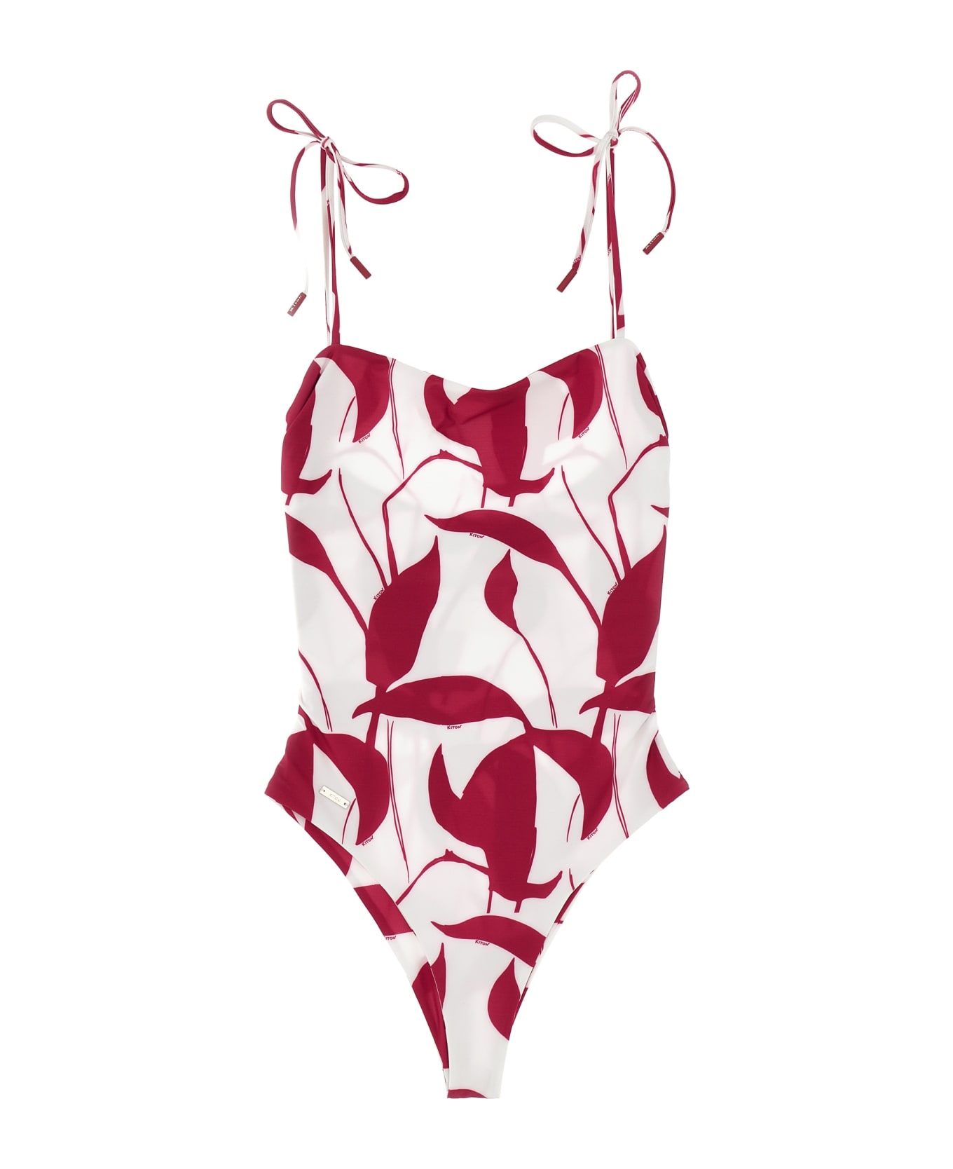 Kiton Printed One-piece Swimsuit - Multicolor