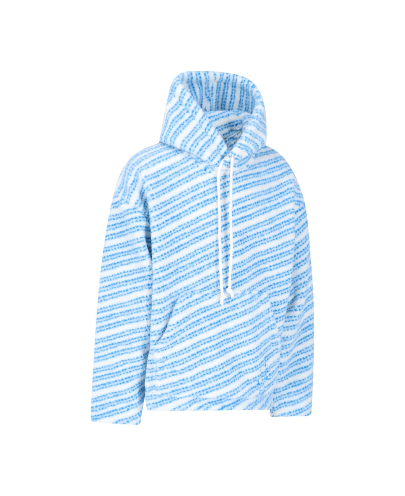 J.W. Anderson Striped Sweatshirt - Clear Blue