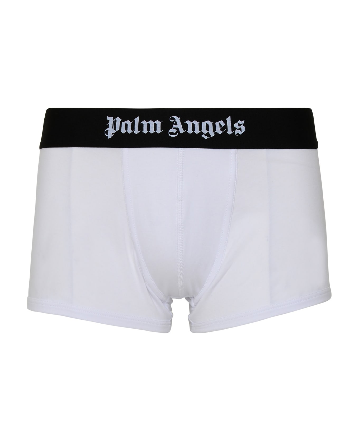 Palm Angels Black 2 Boxer Set With Logo - Nero