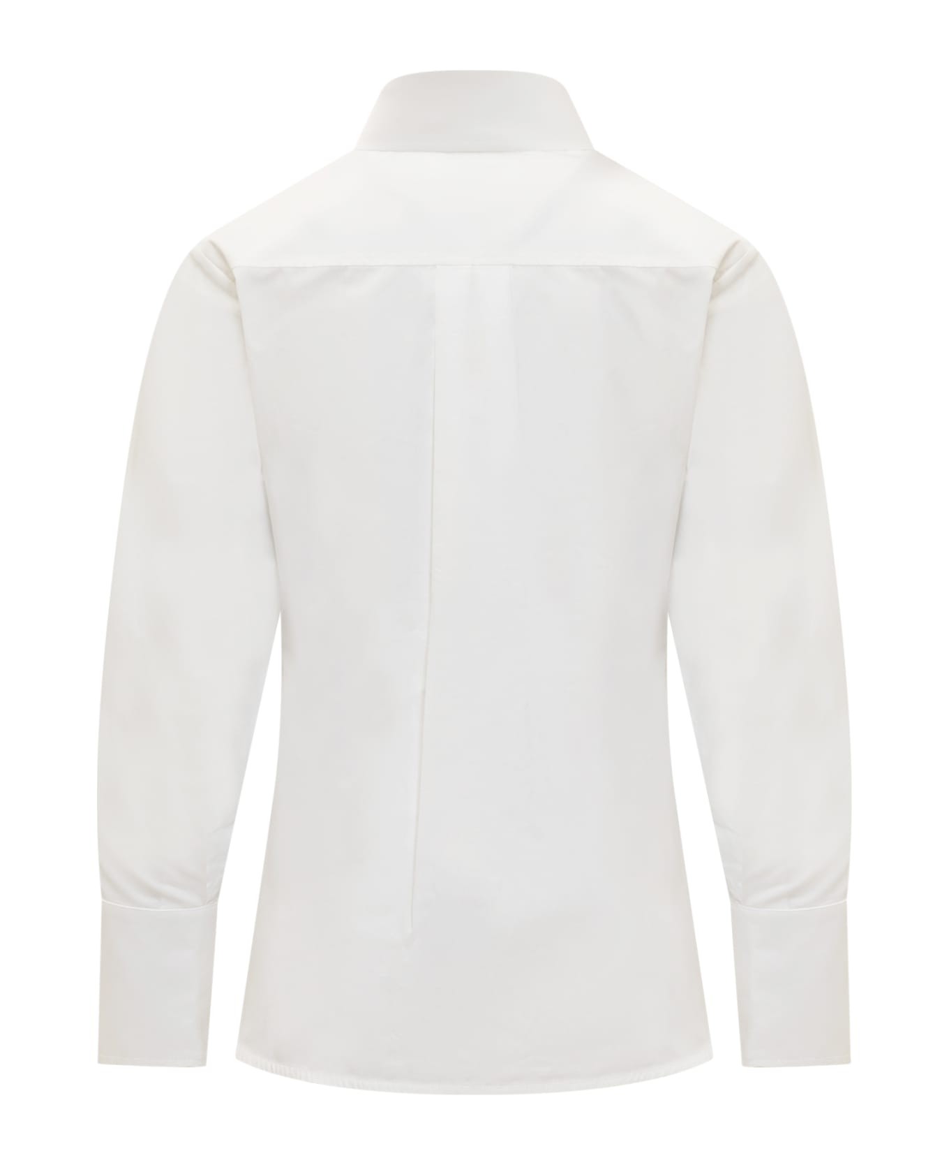 Victoria Beckham Pleat Detail Shirt - BIANCO