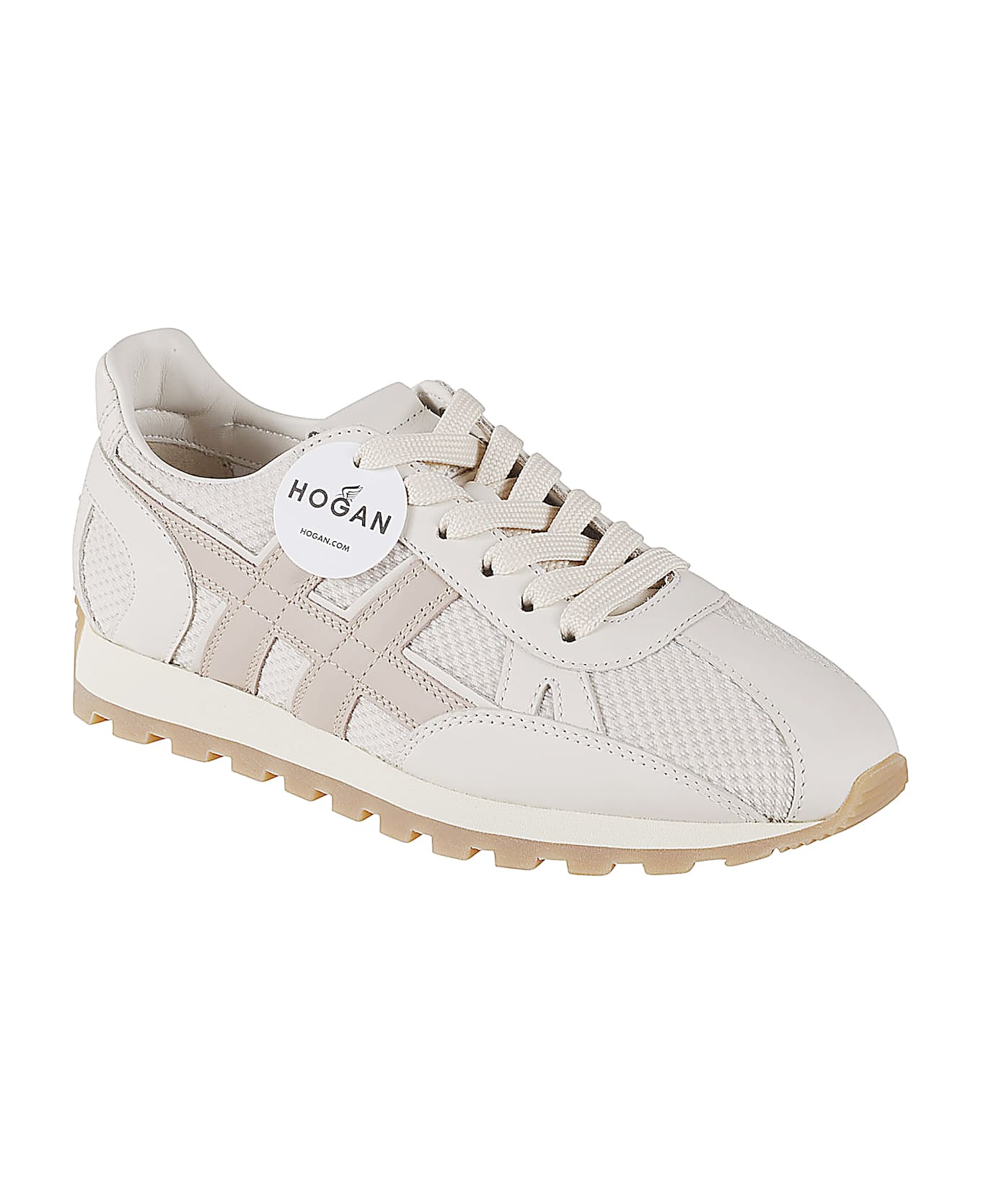 Hogan H671 Slash Sneakers - Beige