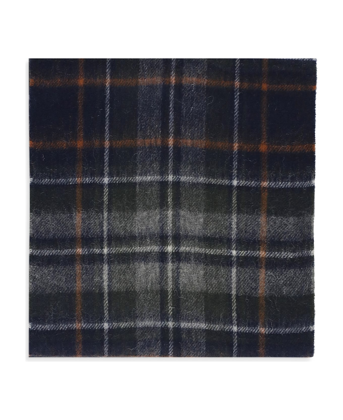 Barbour New Check Tartan Scarf - Blue