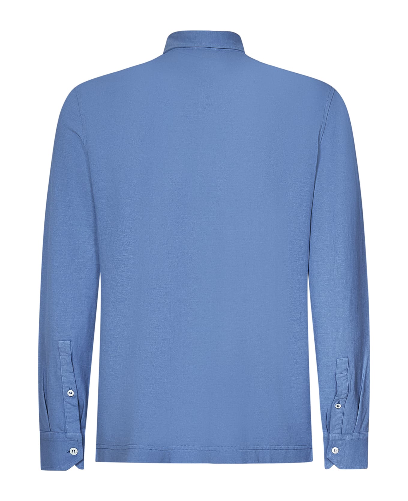 Drumohr Polo Shirt - Clear Blue ポロシャツ