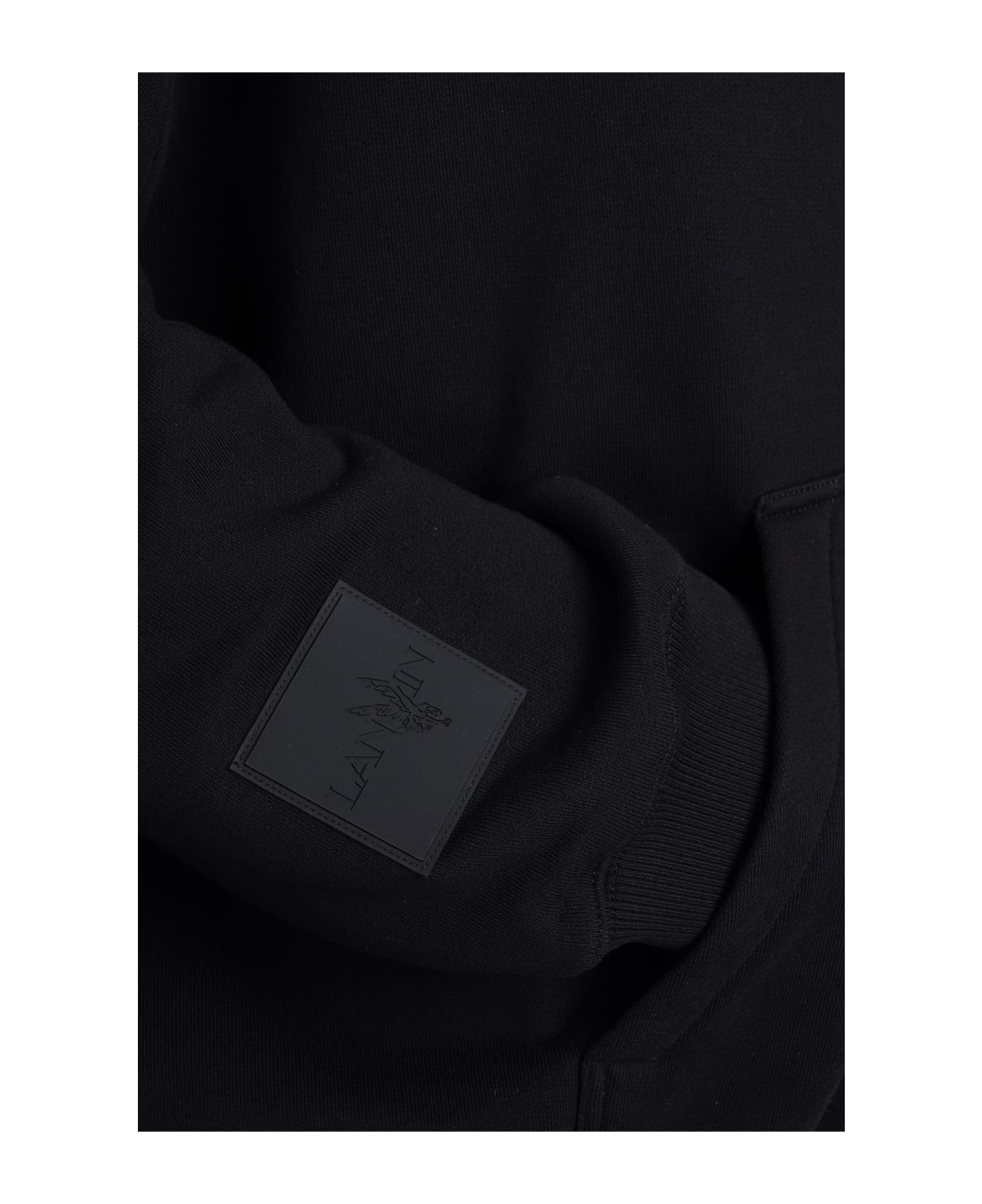 Lanvin Sweatshirt In Black Cotton - black フリース