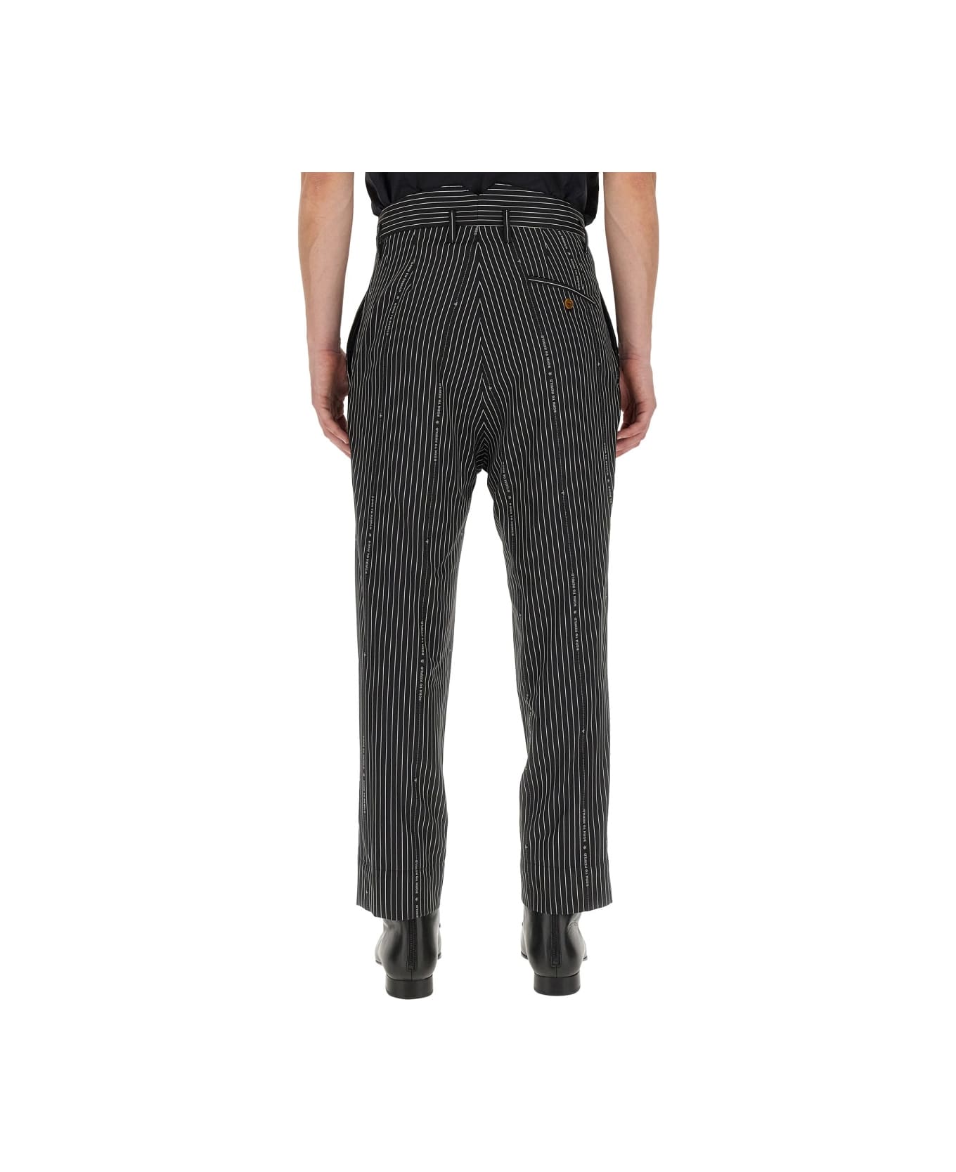 Vivienne Westwood Cruise" Cropped Pants - BLACK