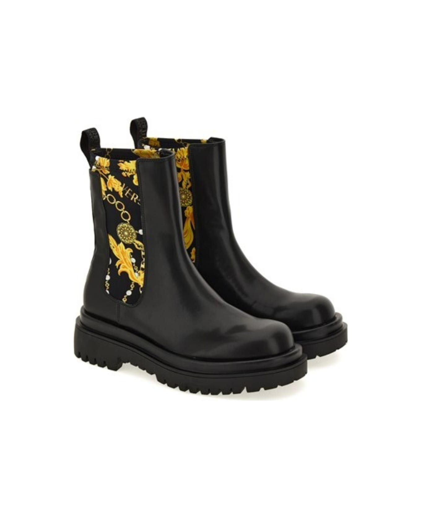 Versace Jeans Couture Ankle Boots - Black
