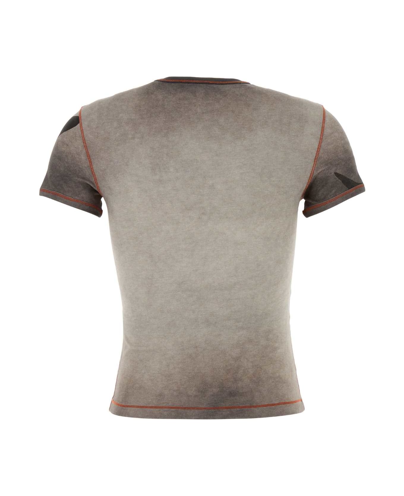 Diesel Printed Stretch Cotton T-shirt - 98BA