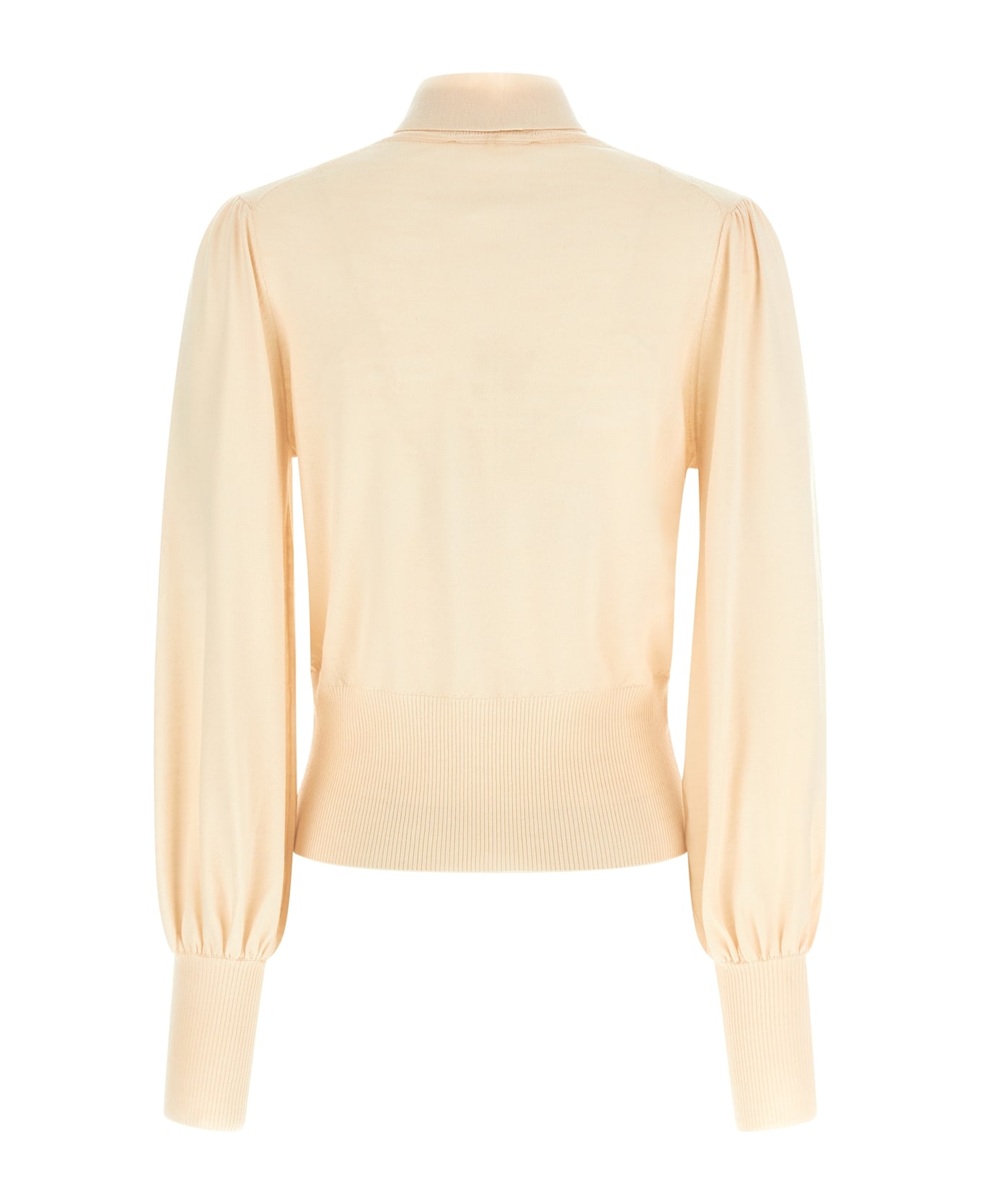 Zimmermann 
pussybow
 Sweater - Beige
