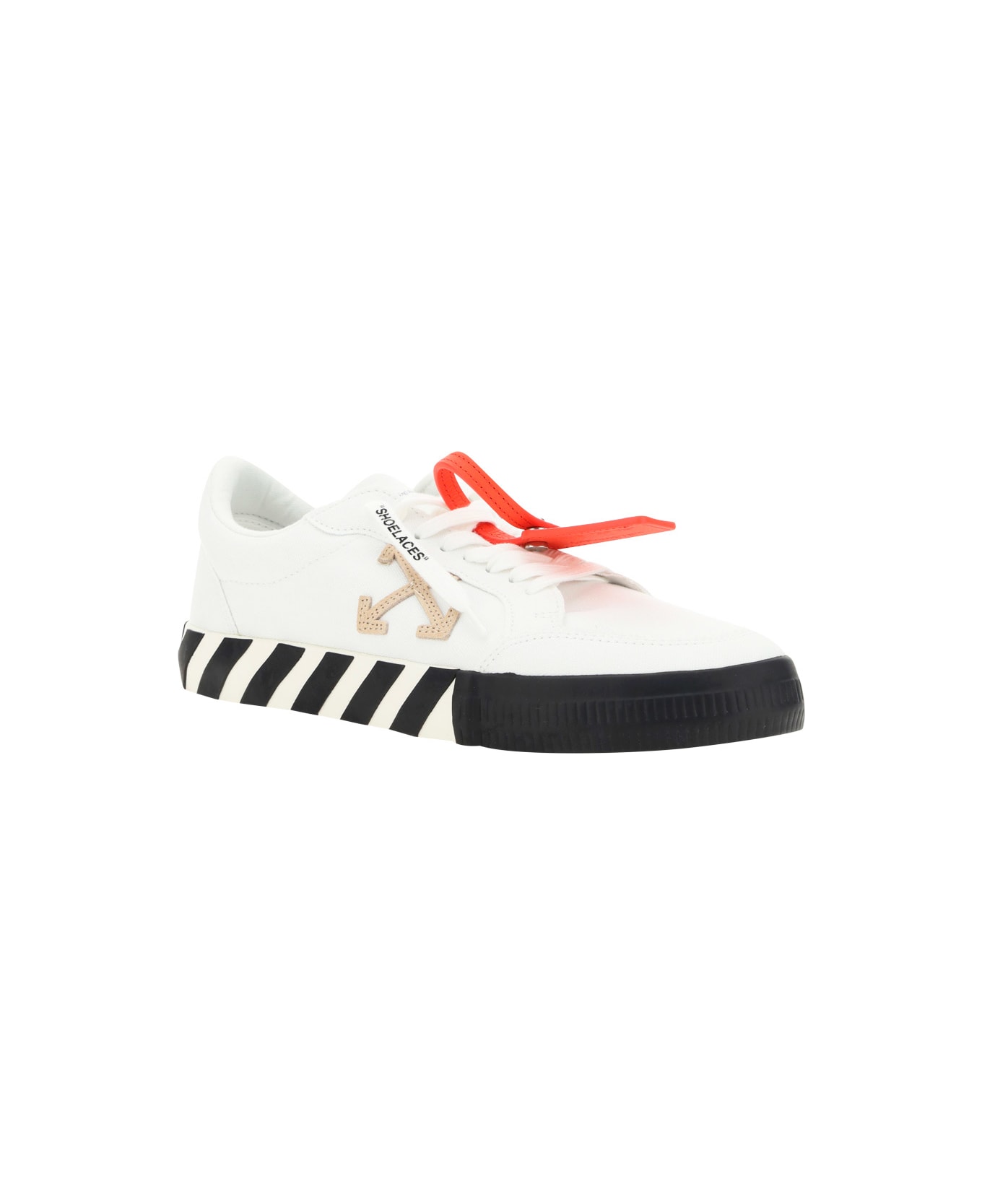 Off-White Low Vulcanized Sneakers - White Sand