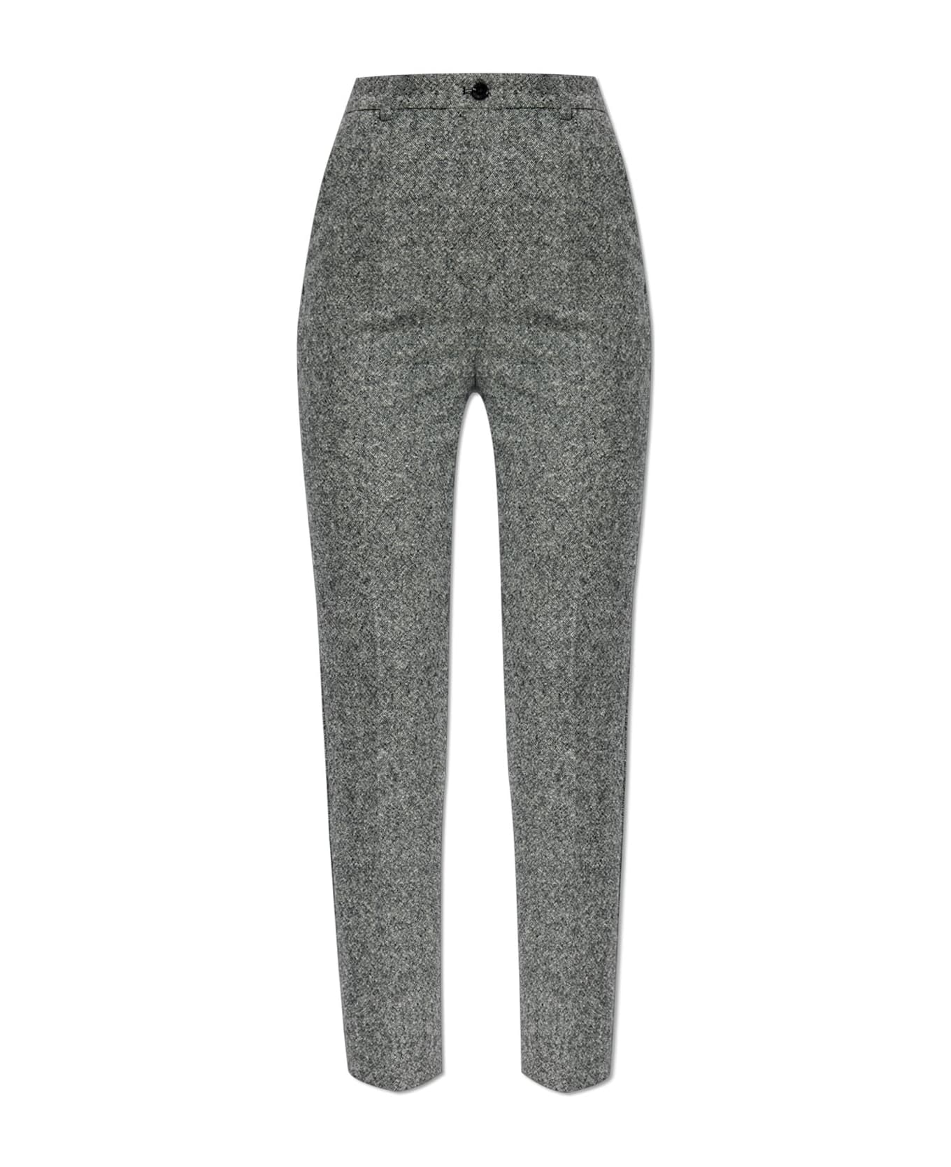 Dolce 
Gabbana Wool With Crease - BLACK