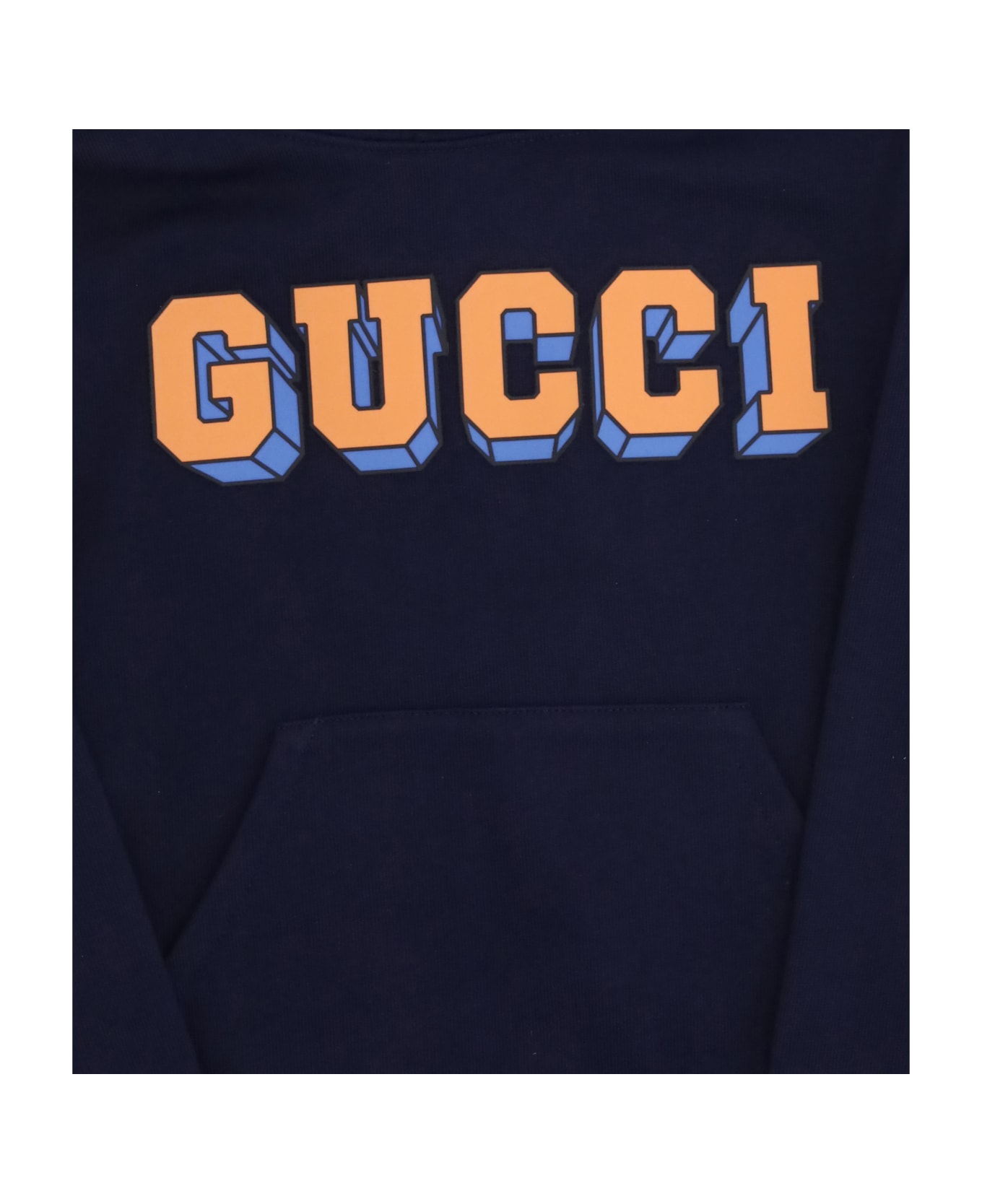Gucci Long-sleeve Hooded Sweatshirt