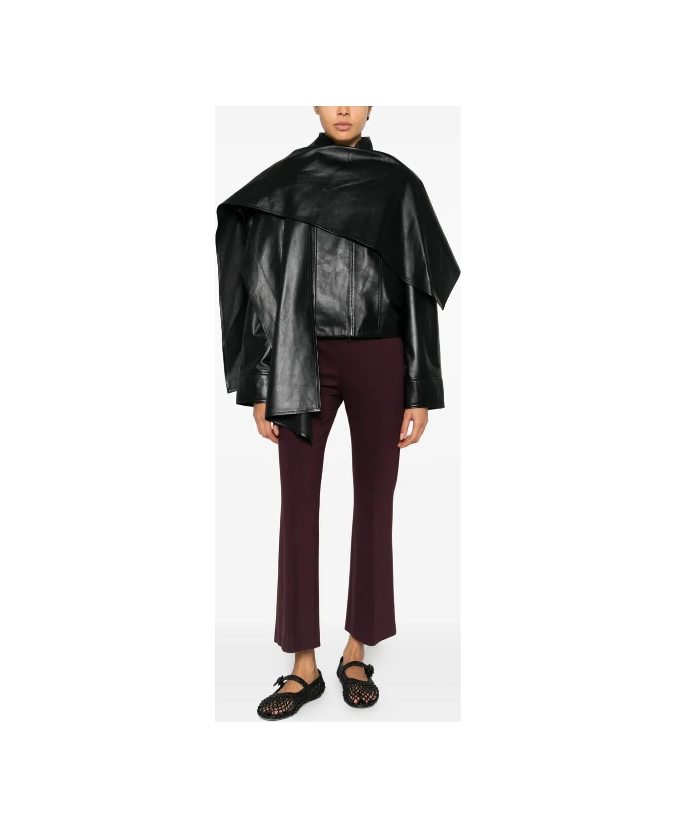 Liviana Conti Claudette Trousers - Bacca D Uva