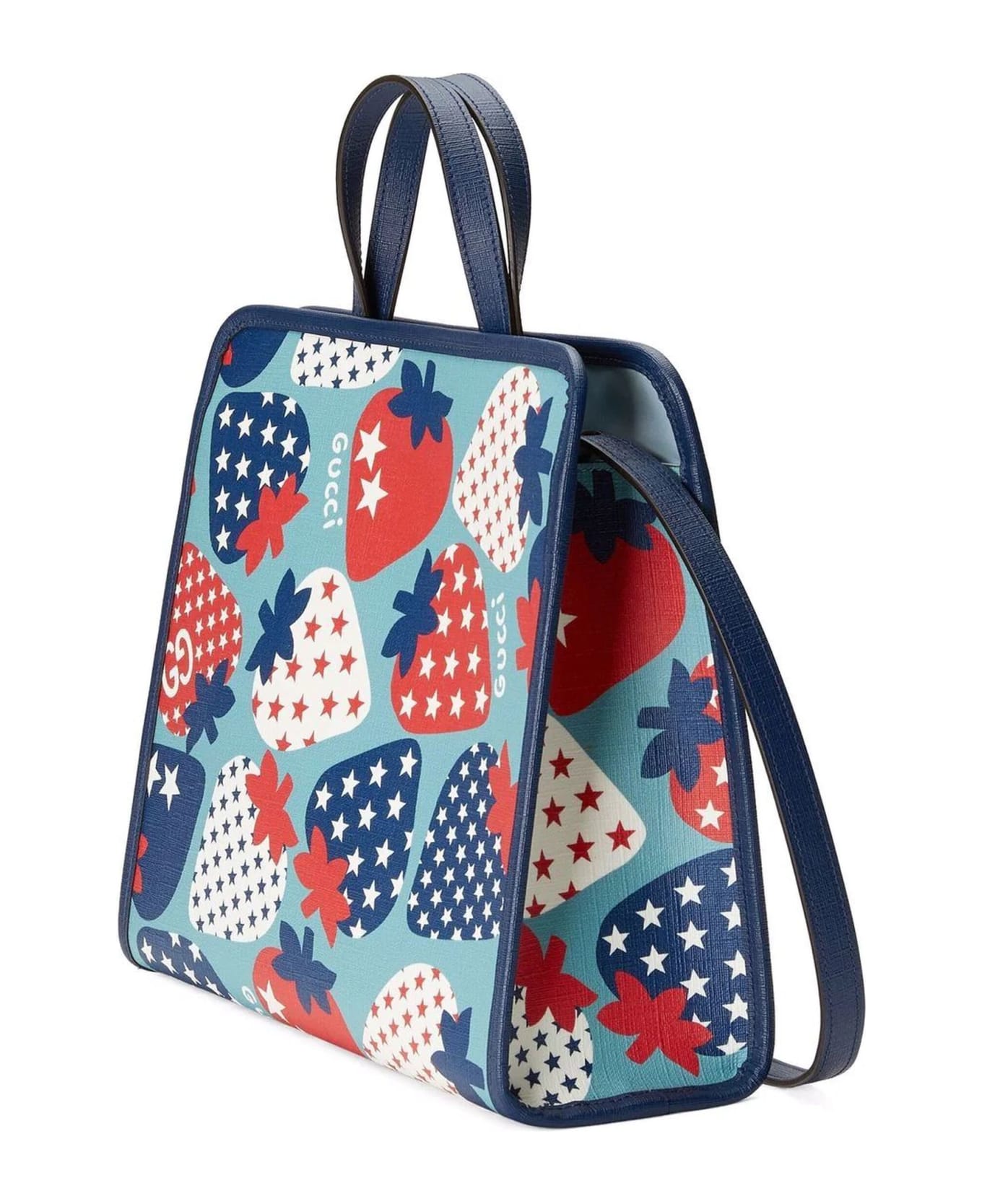 Gucci Children's Strawberry Star Tote Bag - Multicolor