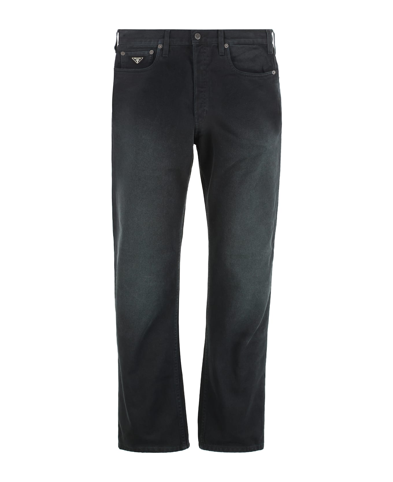 Prada Straight Leg Jeans - black