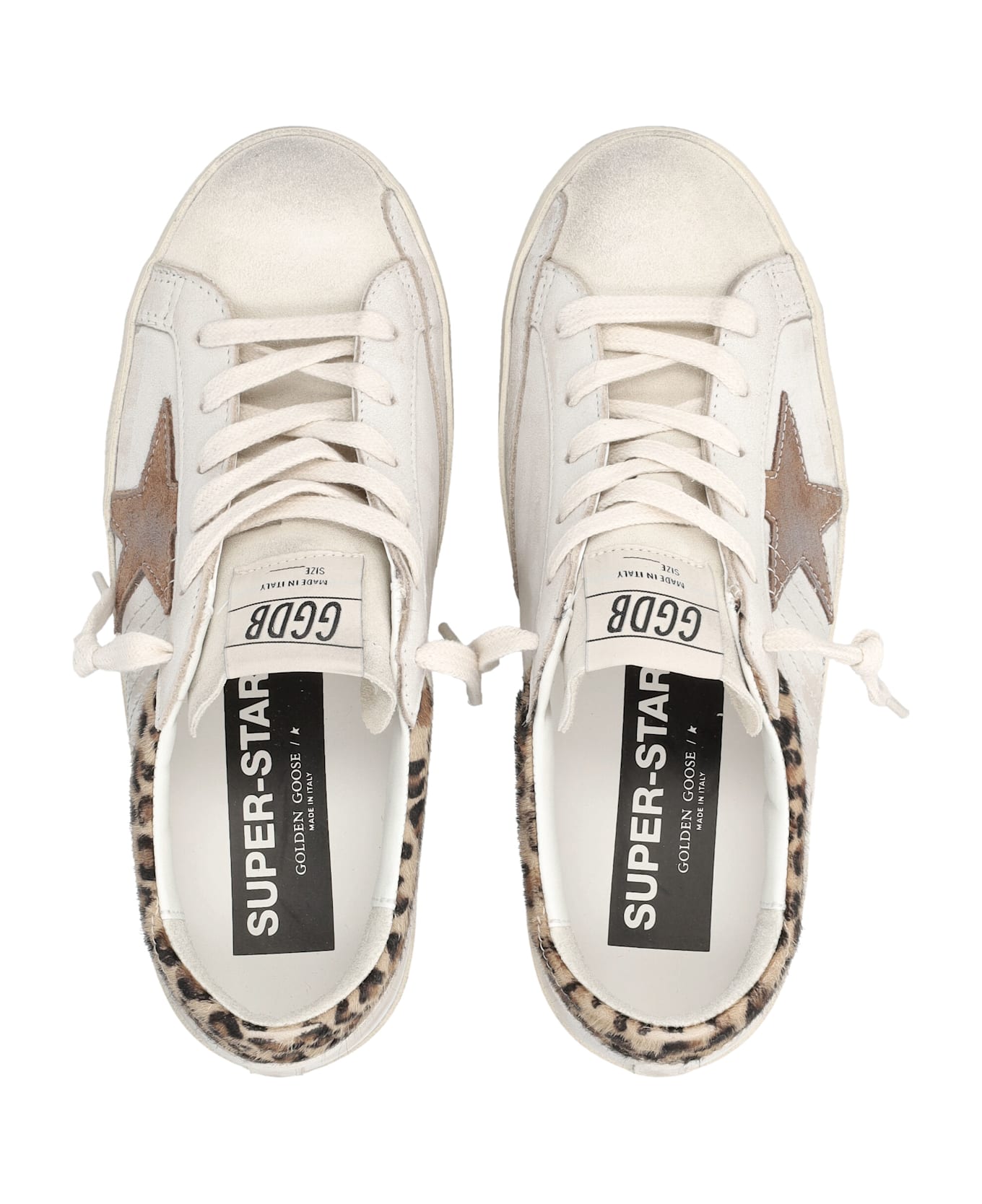 Golden Goose Super Star Pony Leo - WHITE LEO