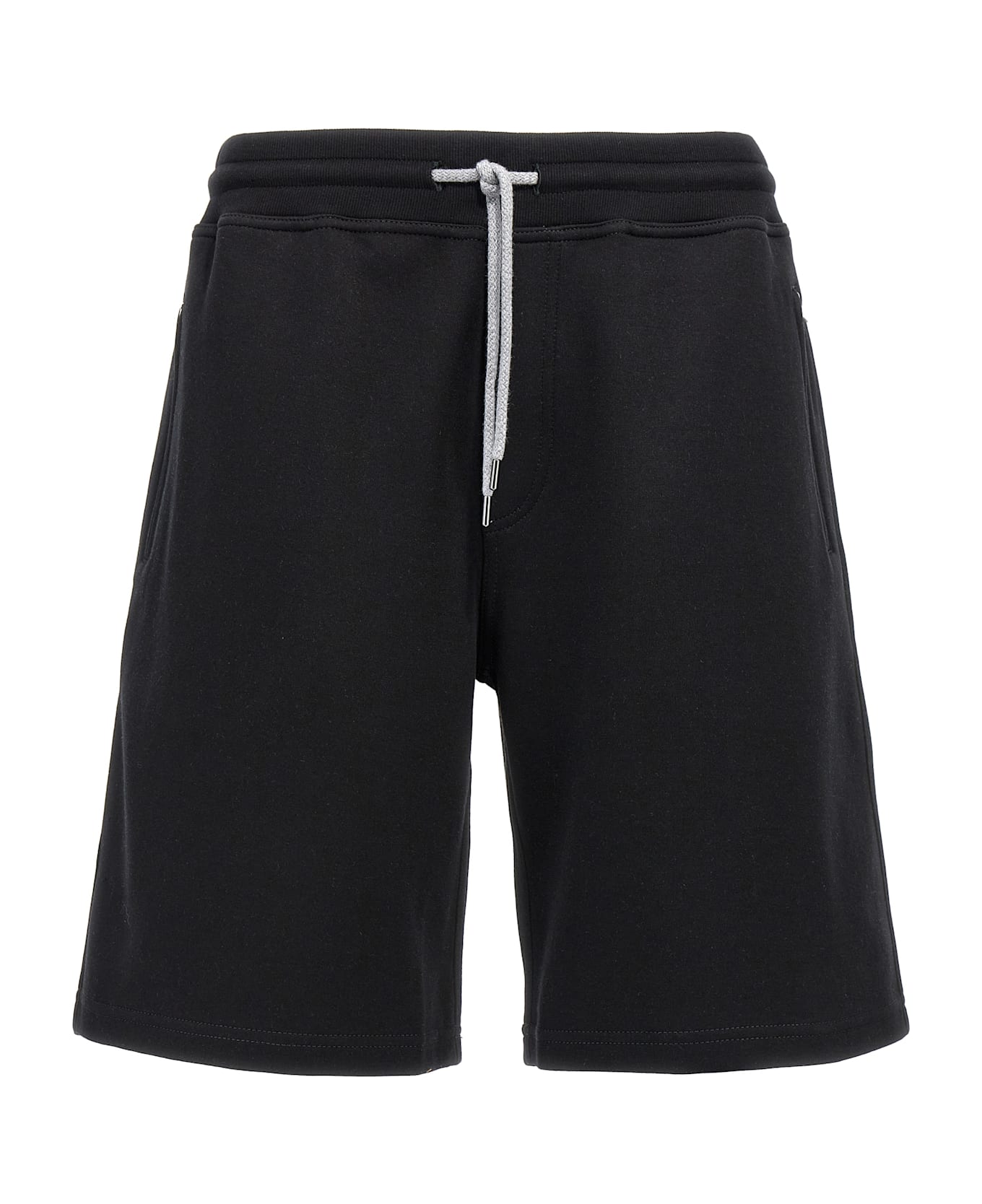 Brunello Cucinelli Cotton Blend Bermuda Shorts - Black