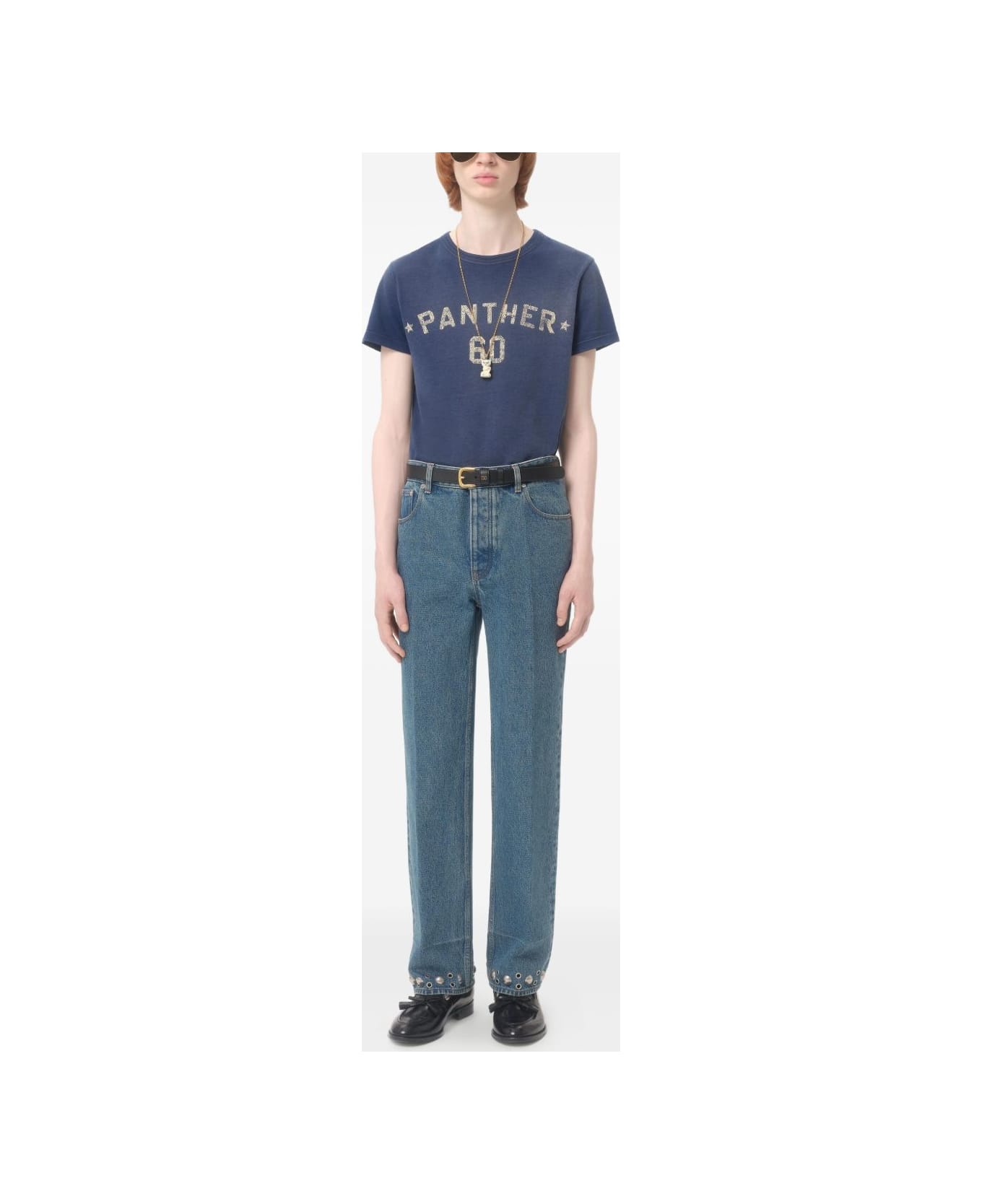 Valentino Denim Cotton Jeans - Blue