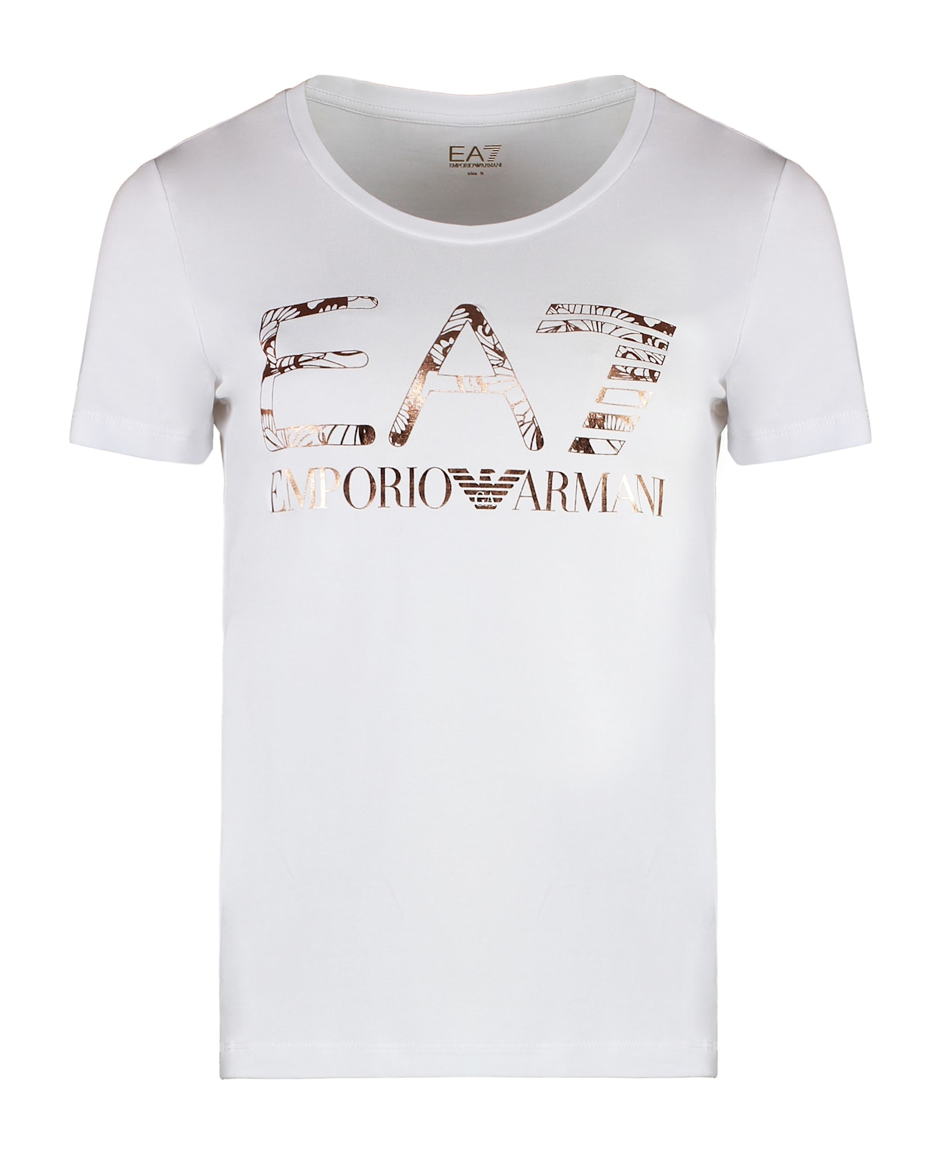 EA7 Printed T-shirt - White